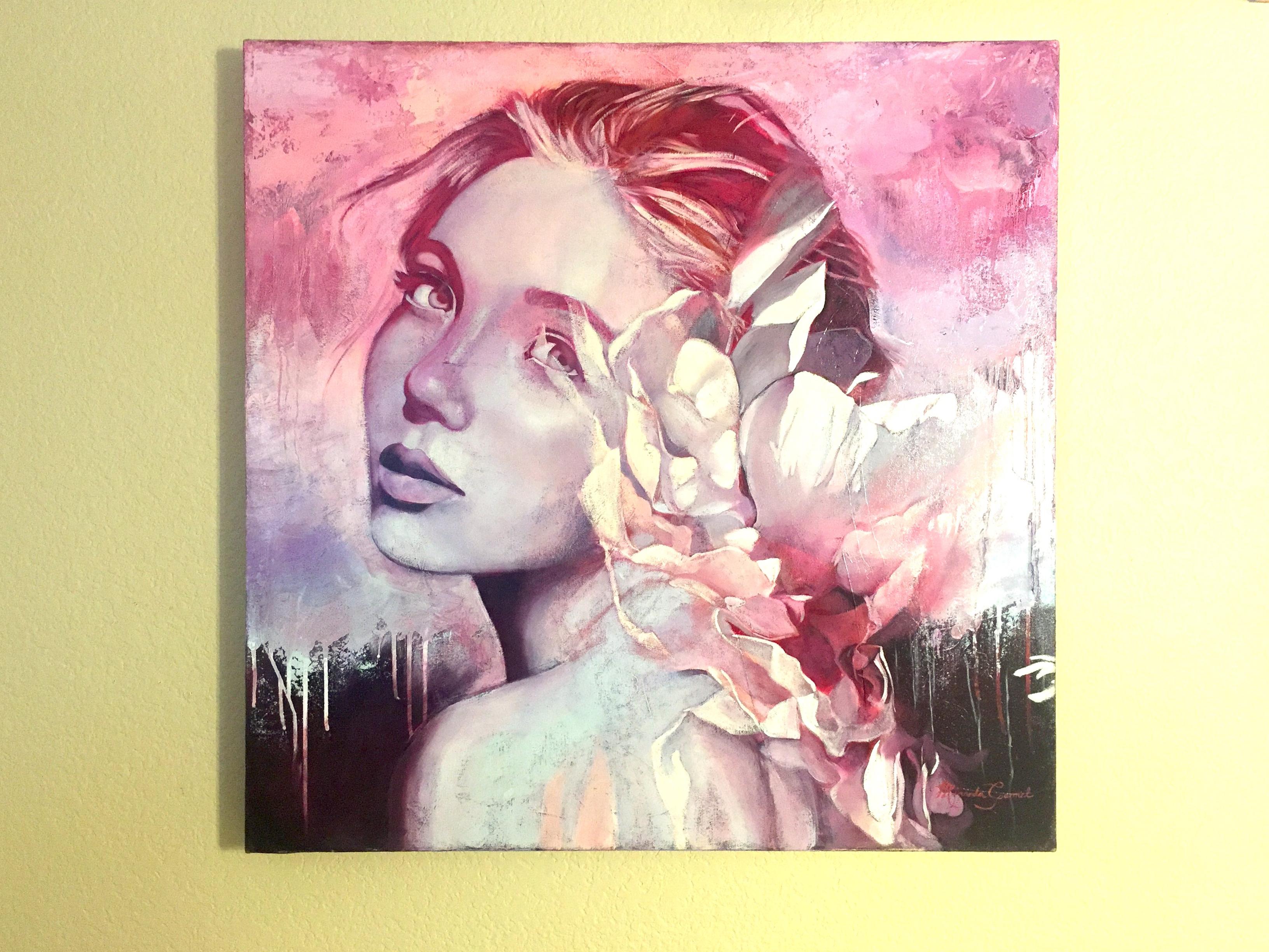 Lush - Painting Contemporaneo di Miranda Gamel
