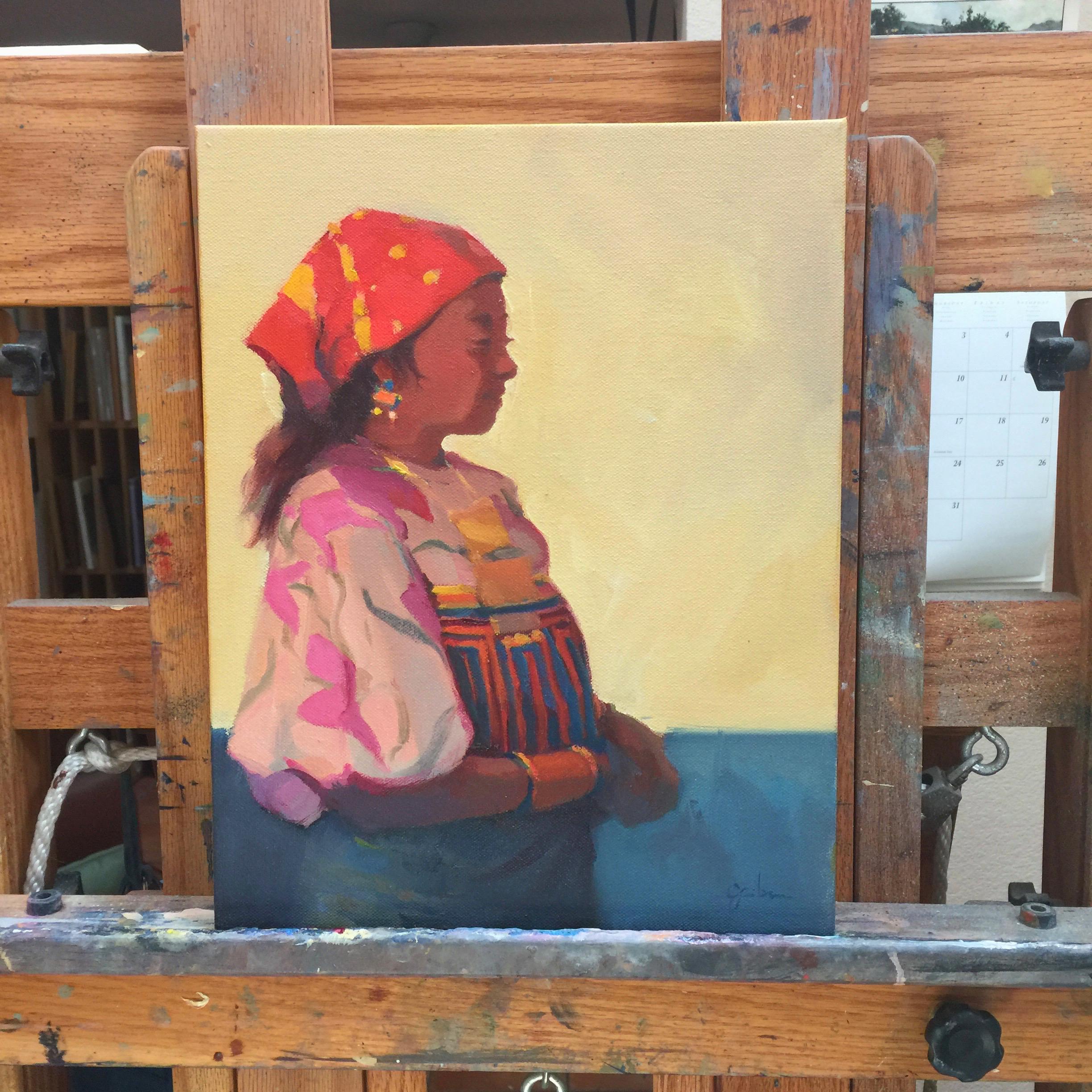 <p>Artist Comments<br />A little Kuna girl off the coast of the Republic of Panama. The Kuna are an semi-autonomous indigenous tribe that live on the Caribbean side  of Panama. Having been born in Panama I grew up seeing these women and girls