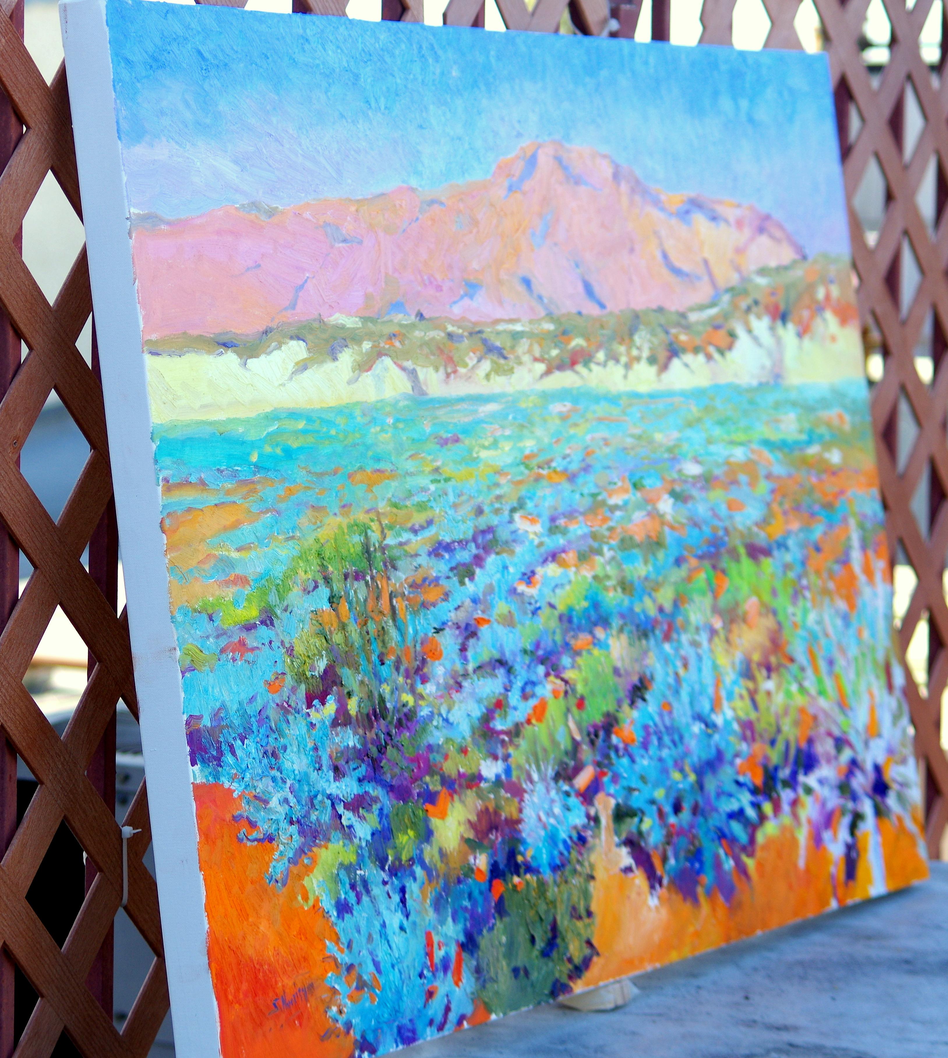 Spring in Desert - Painting by Suren Nersisyan