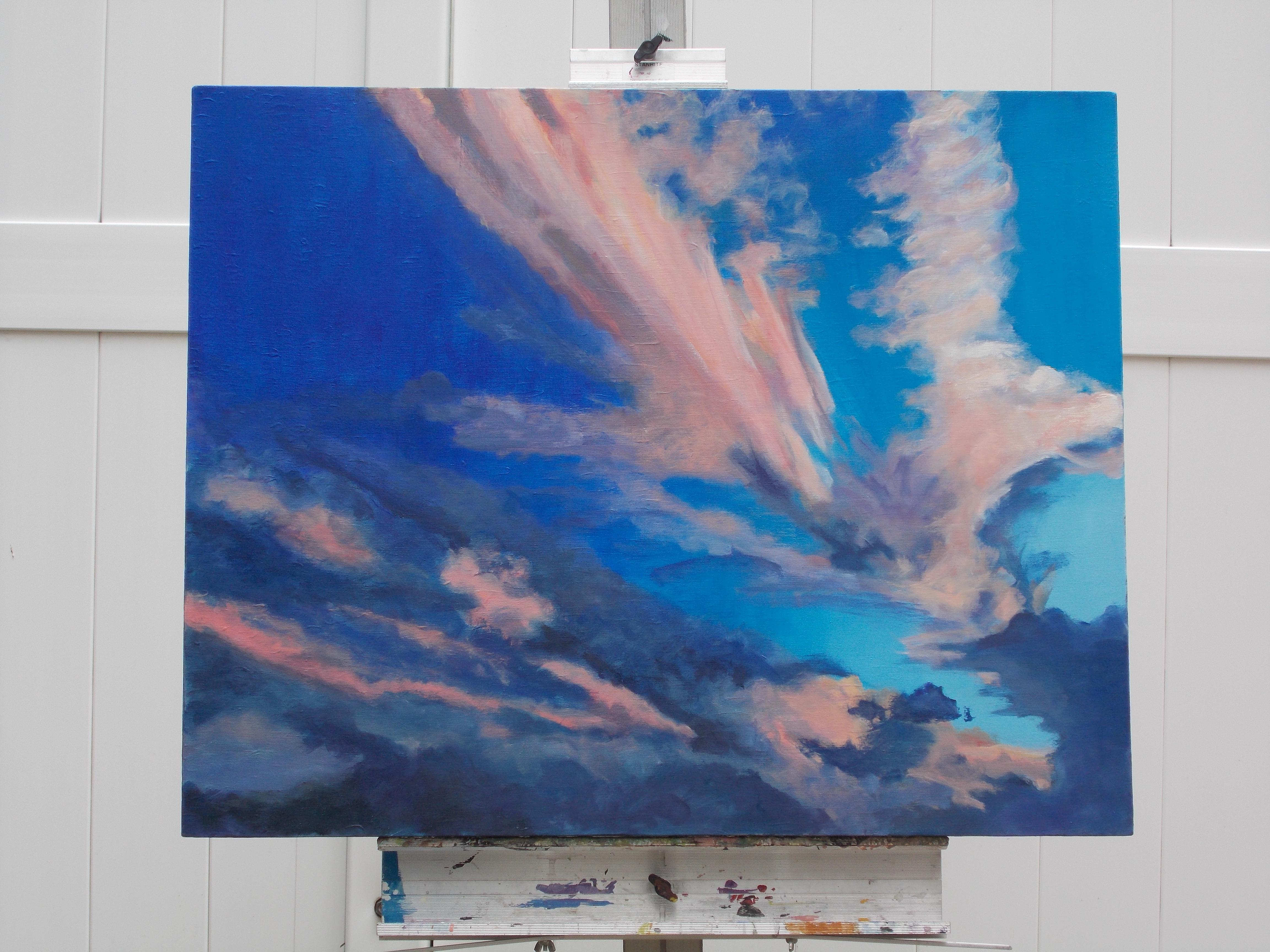 Painter's Sky  - Painting by Benjamin  Thomas