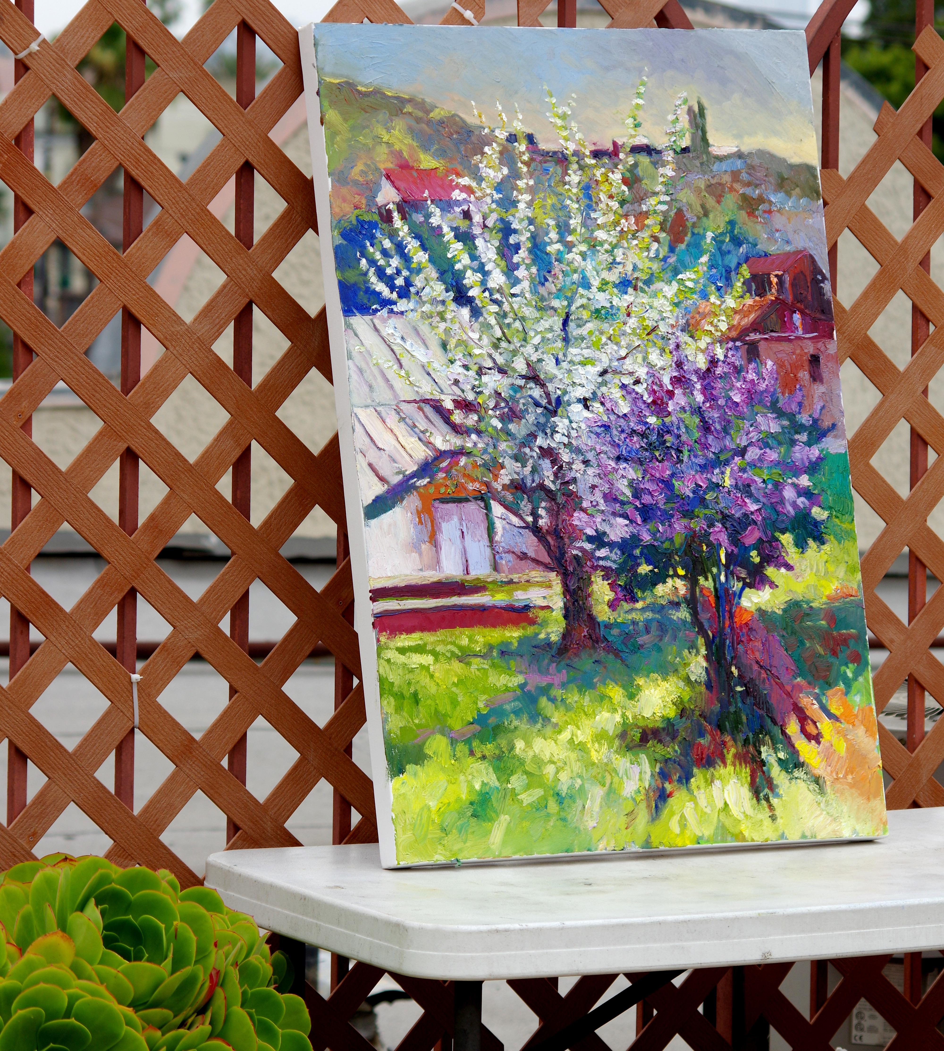 Spring Blossom - Abstract Impressionist Art by Suren Nersisyan