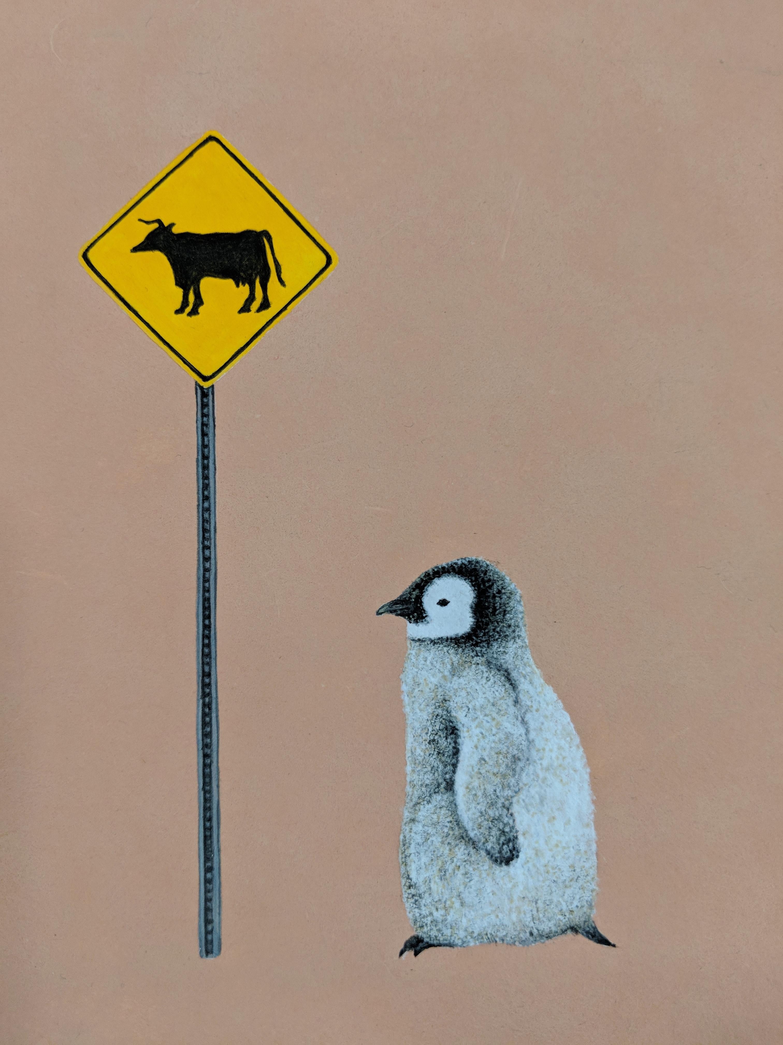 Penguin & Cow Sign 1