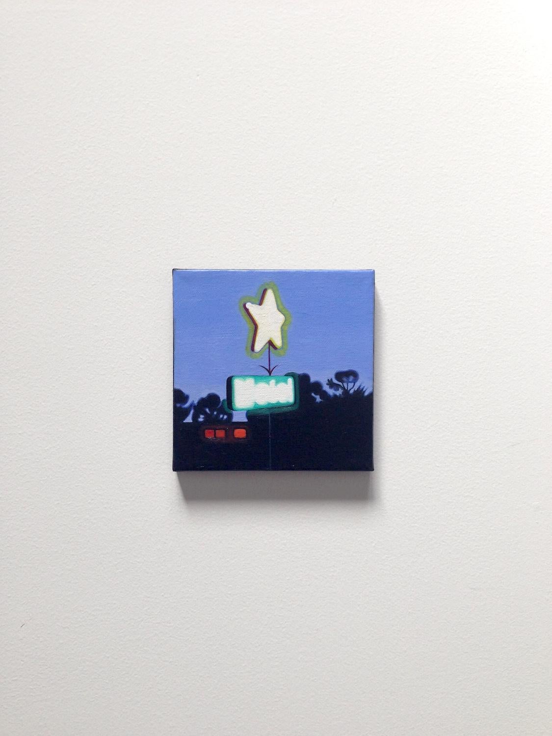 Little Star - Contemporary Painting by Hadley Northrop