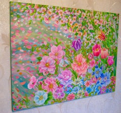 Floral Blooms, Original Painting