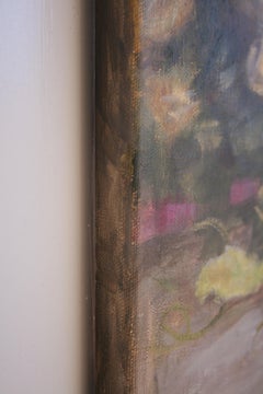 Tea and Posies, Oil Painting