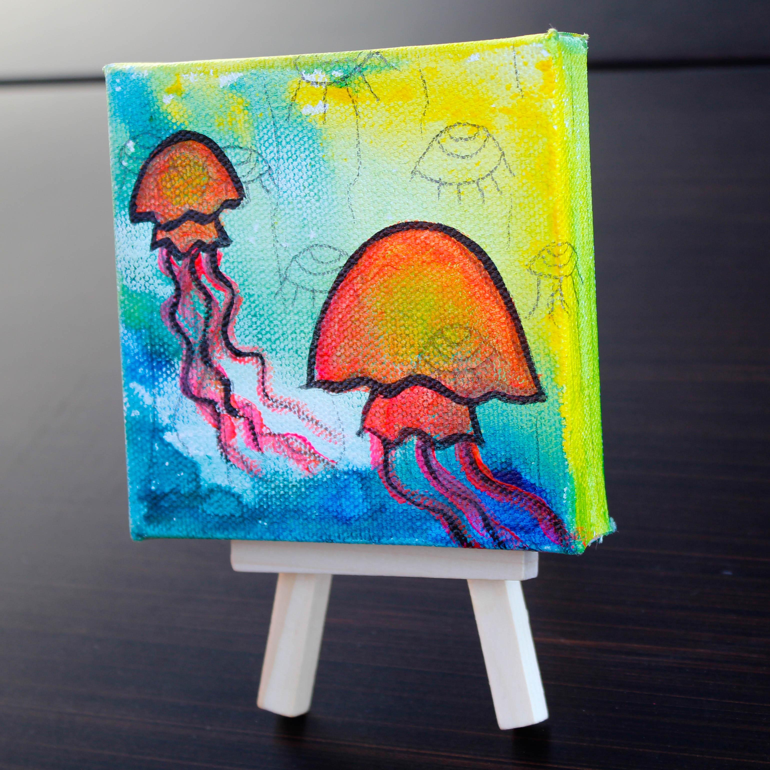 Jelly  - Painting by Masha Vereshchenko