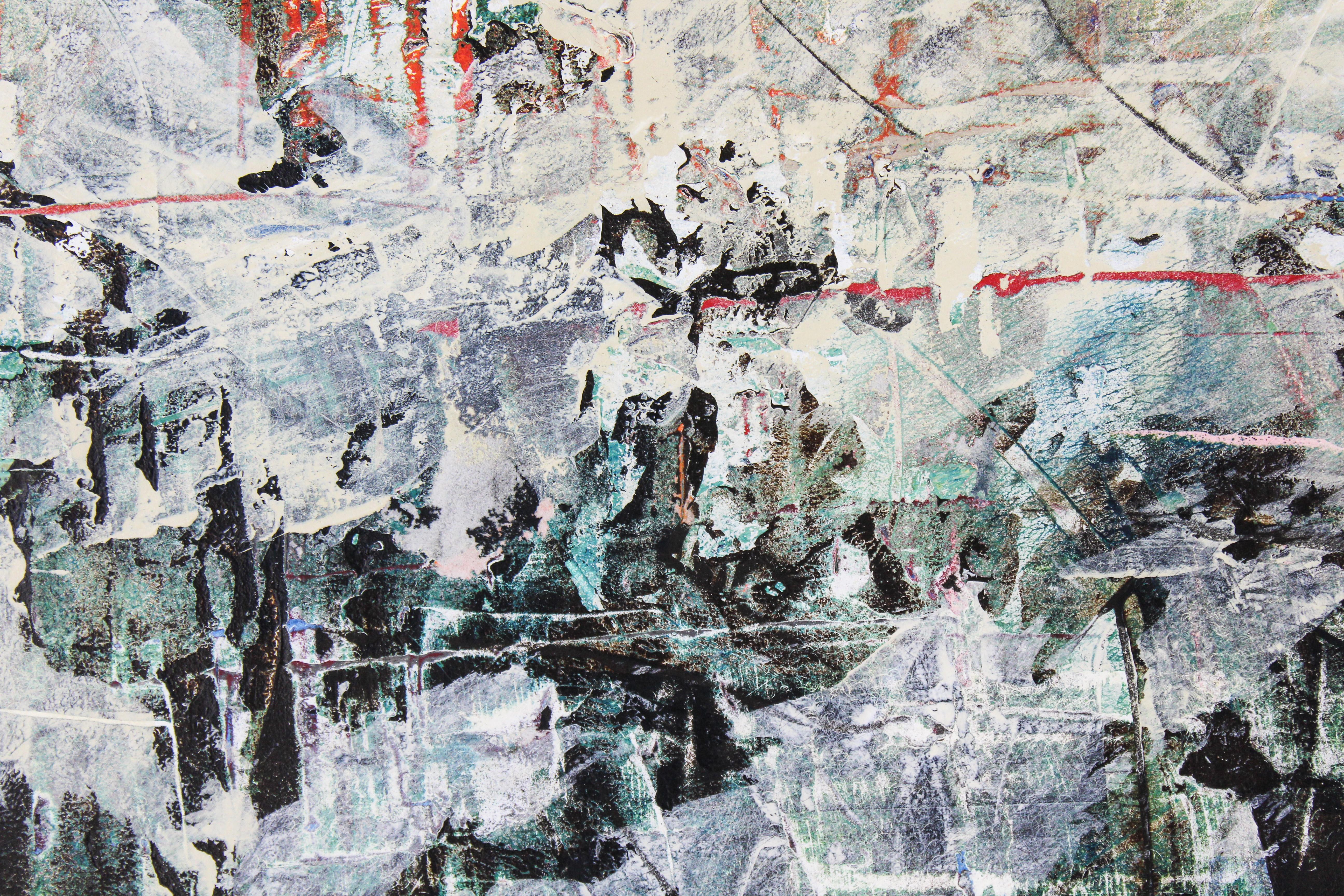 Turmoil, Abstract Painting 1
