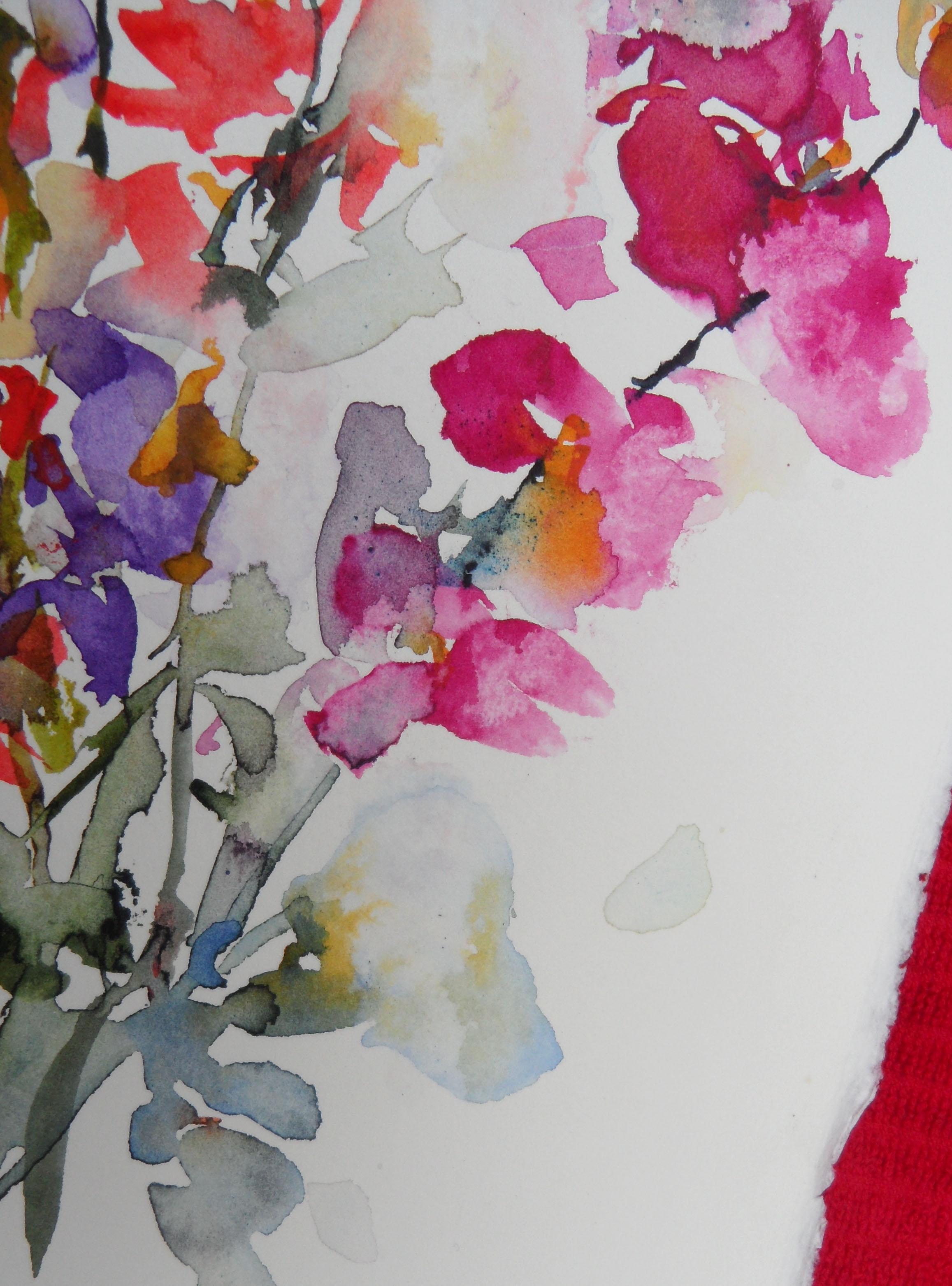 Spring Bouquet IX - Art by Karin Johannesson