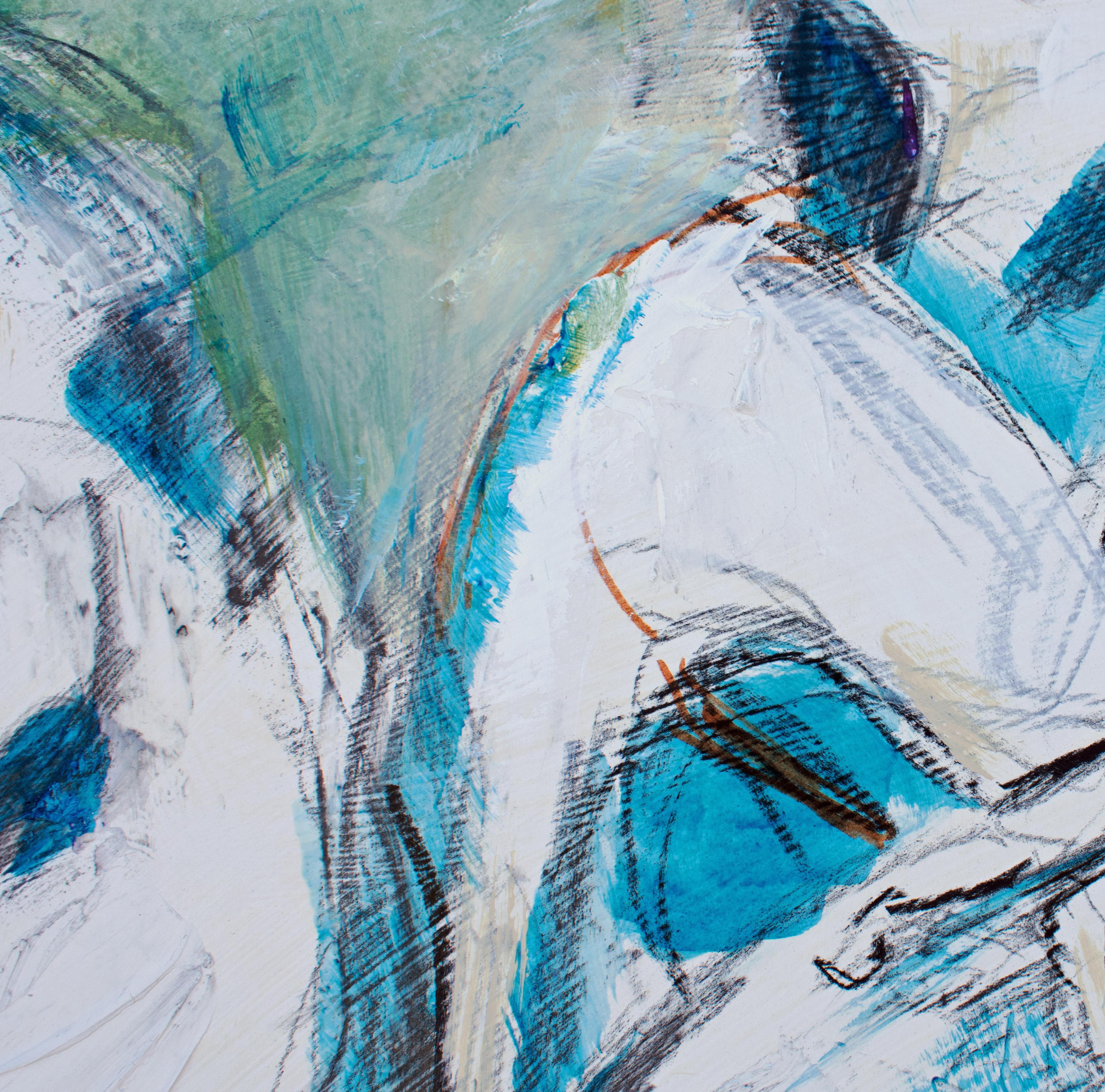 <p>Artist Comments<br />This is a figurative expressive painting of two people intensely connected. It is on paper that is mounted to a wooden cradle.</p><p>About the Artist<br />Sharon Sieben prefers working in a loose, fluid technique and finds