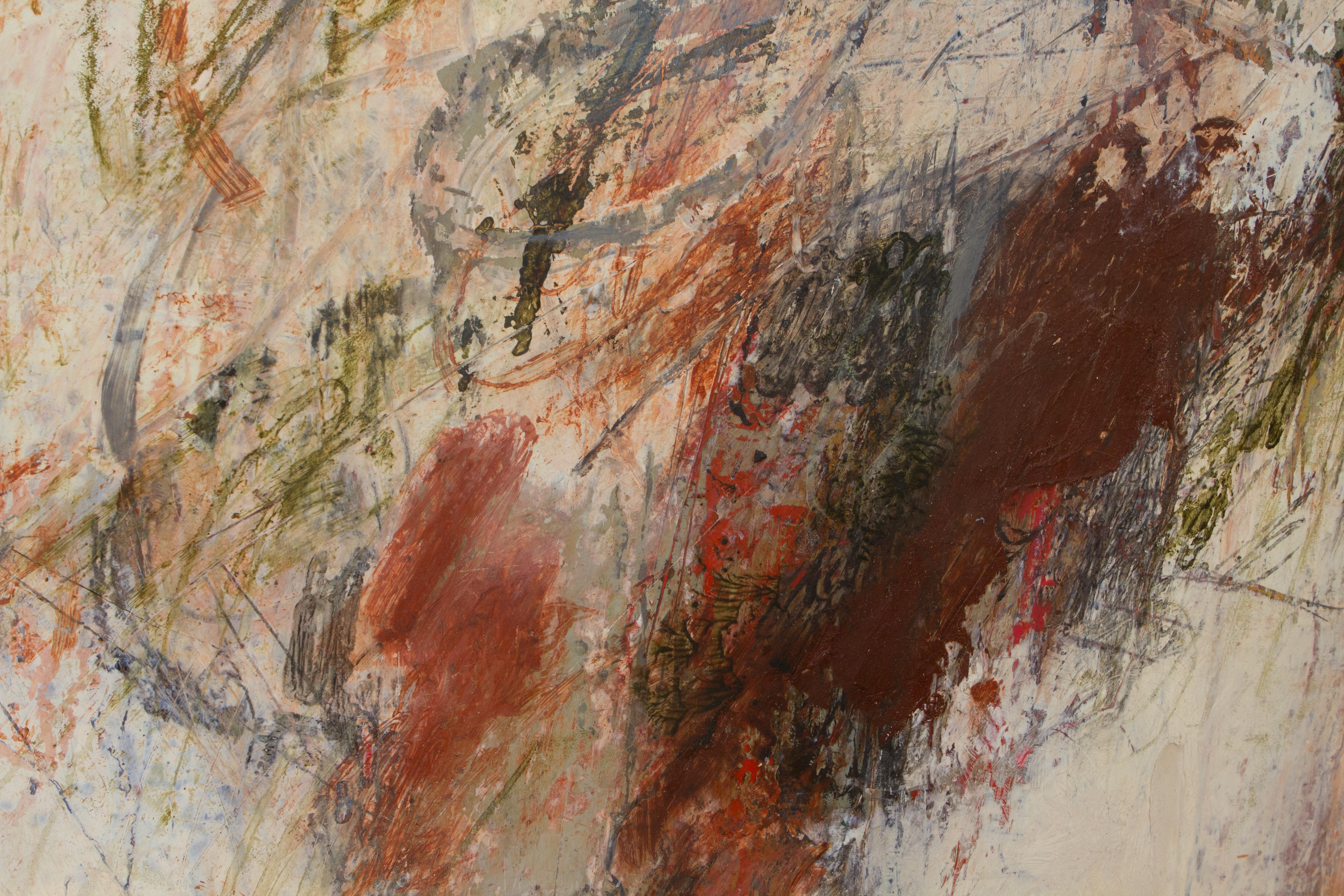 Adrift - Abstract Painting by Susan Cretarolo