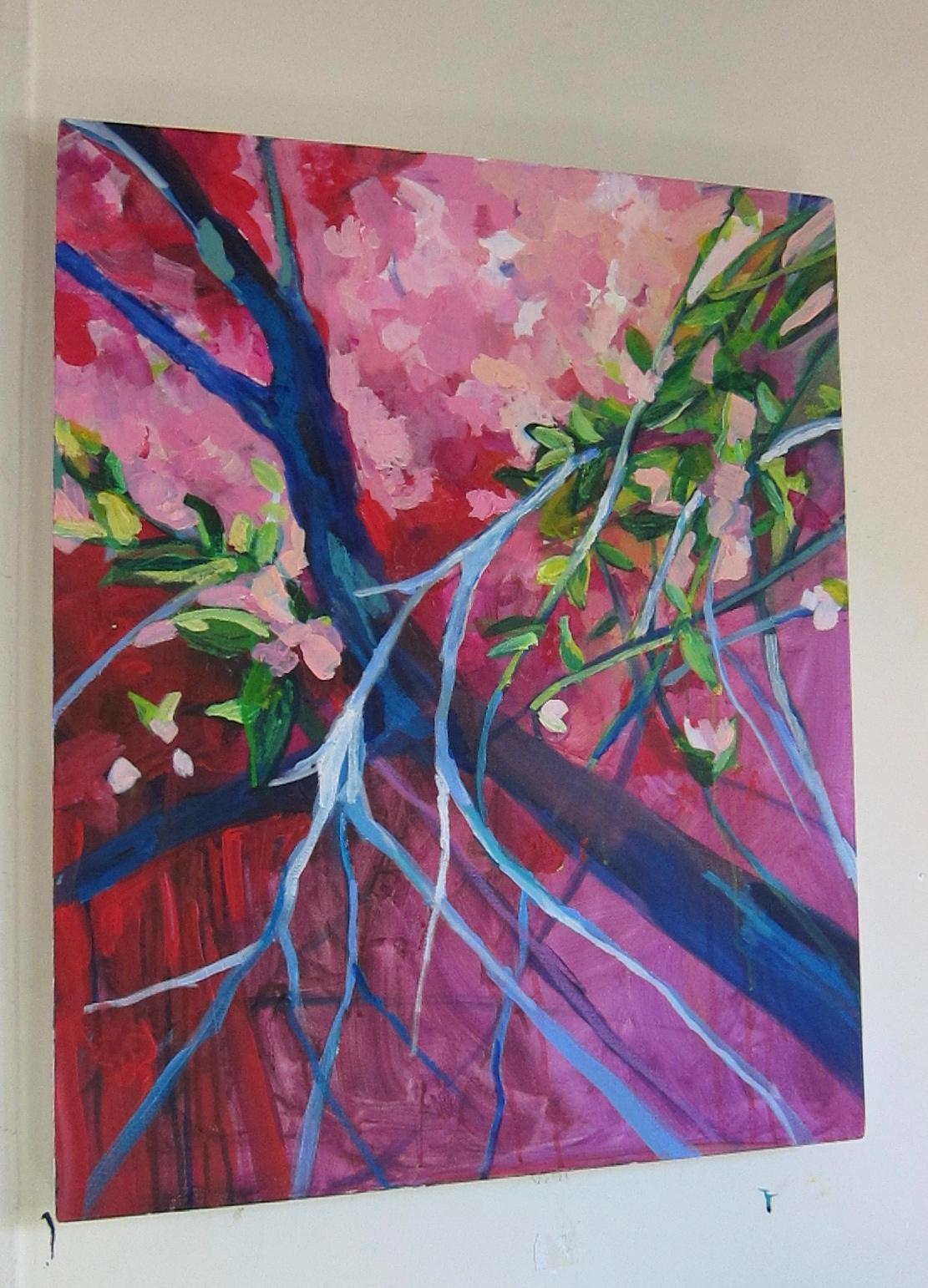 Medley of Blossoms - Painting by Colette Wirz Nauke