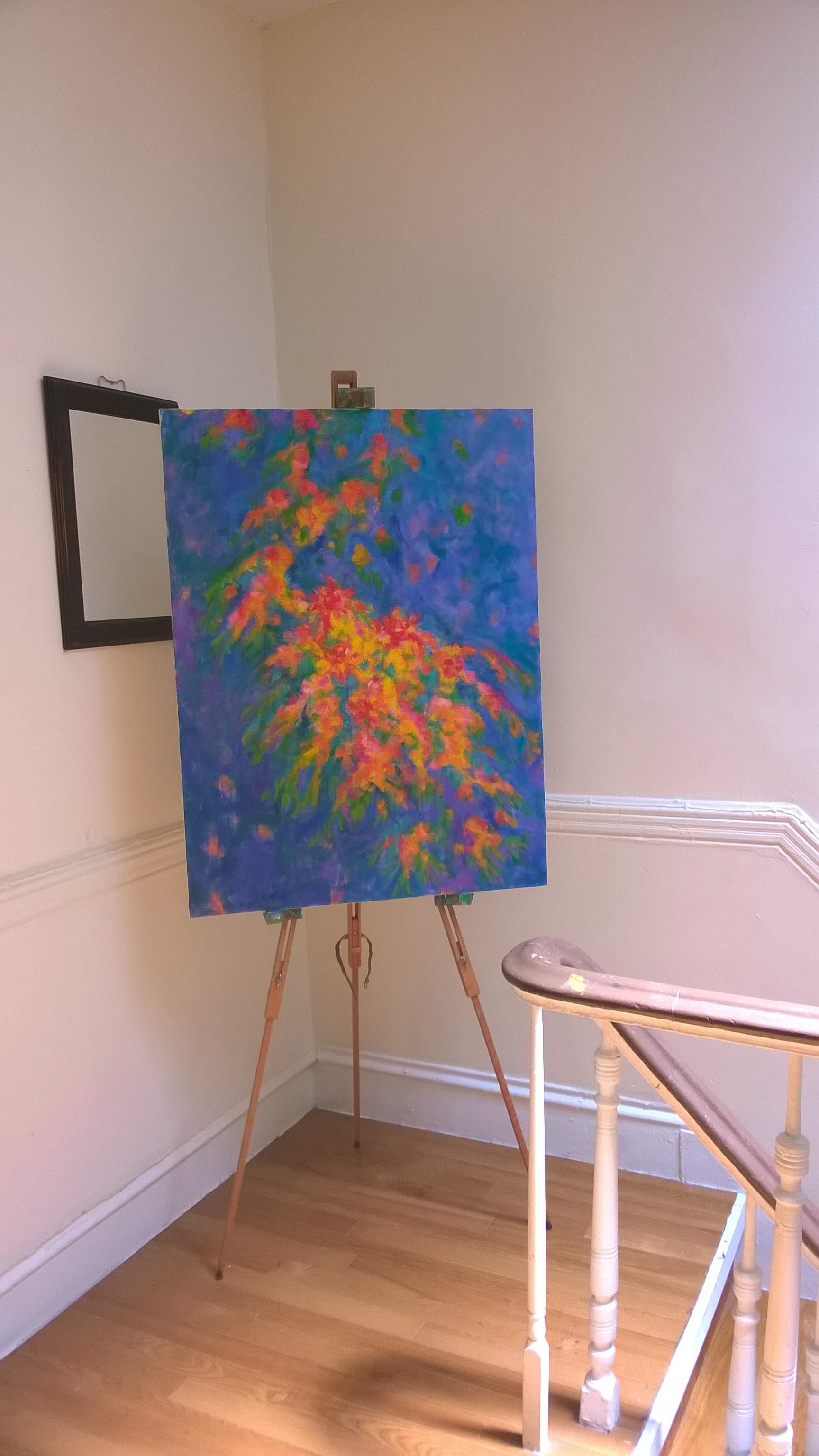 Fiore di robinia - Painting Astratto di Naoko Tadotsu