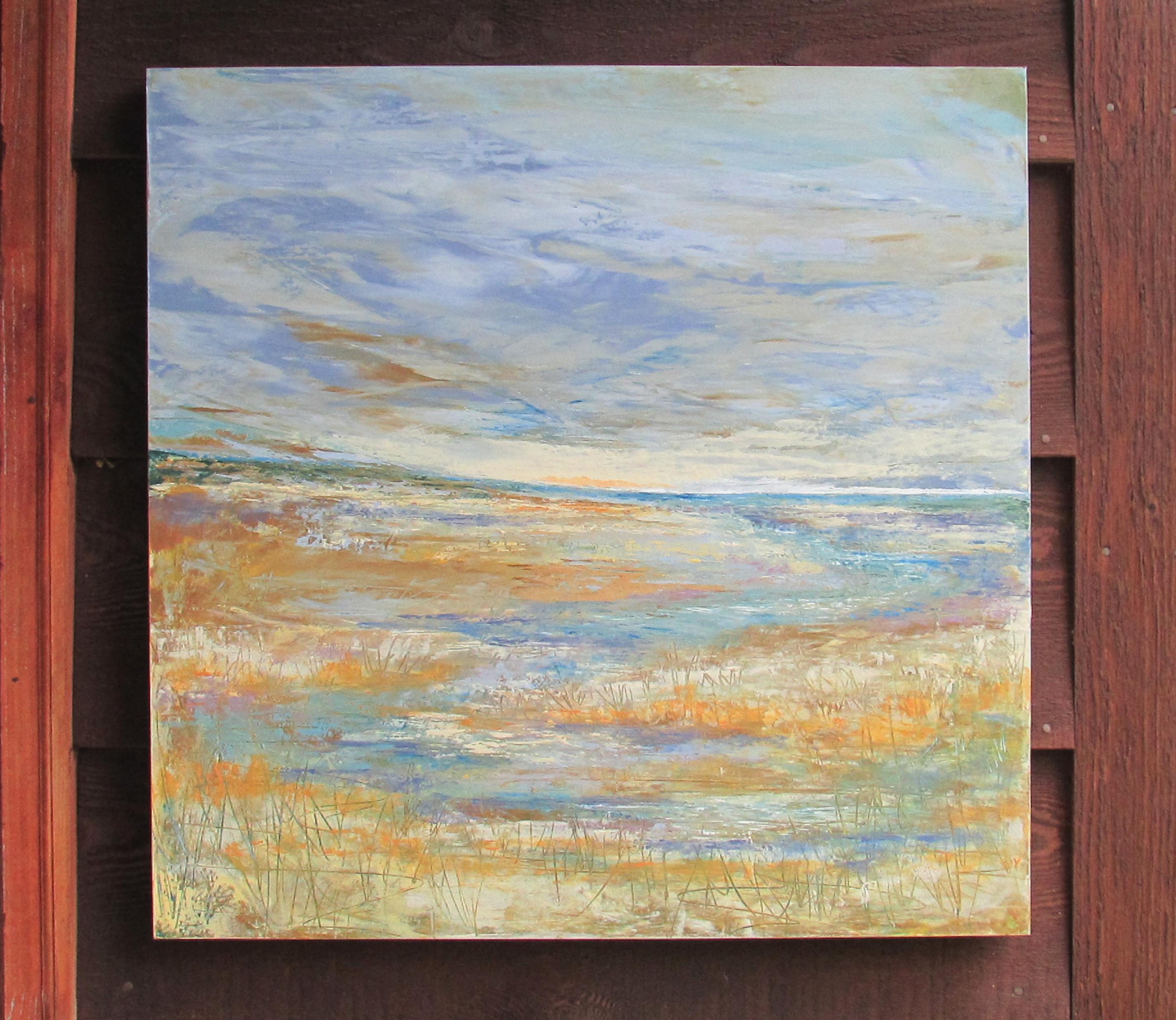 Lead the Way - Abstract Painting by Valerie Berkely