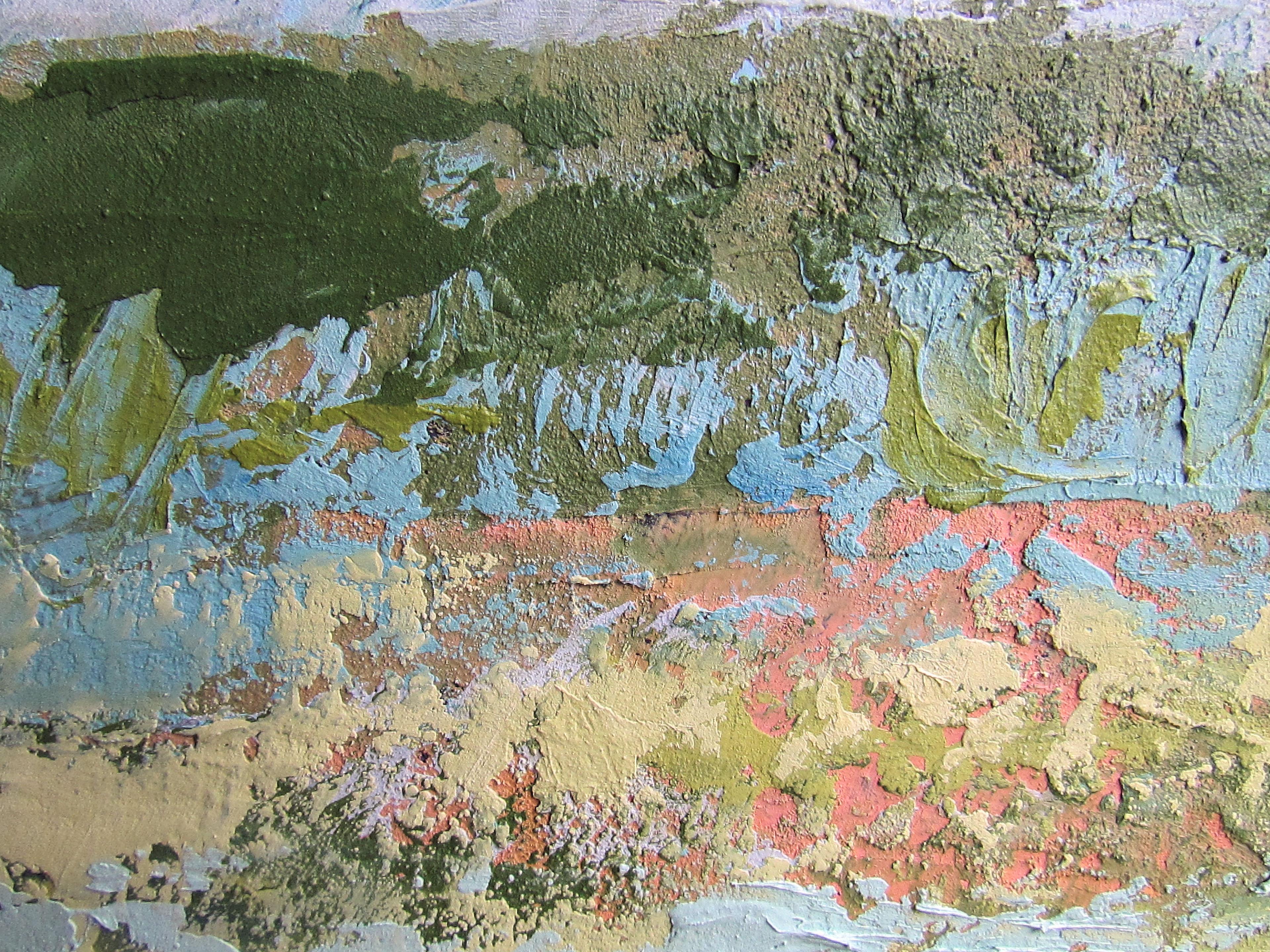 Dolcemente - Landscape Painting Marrone di Valerie Berkely