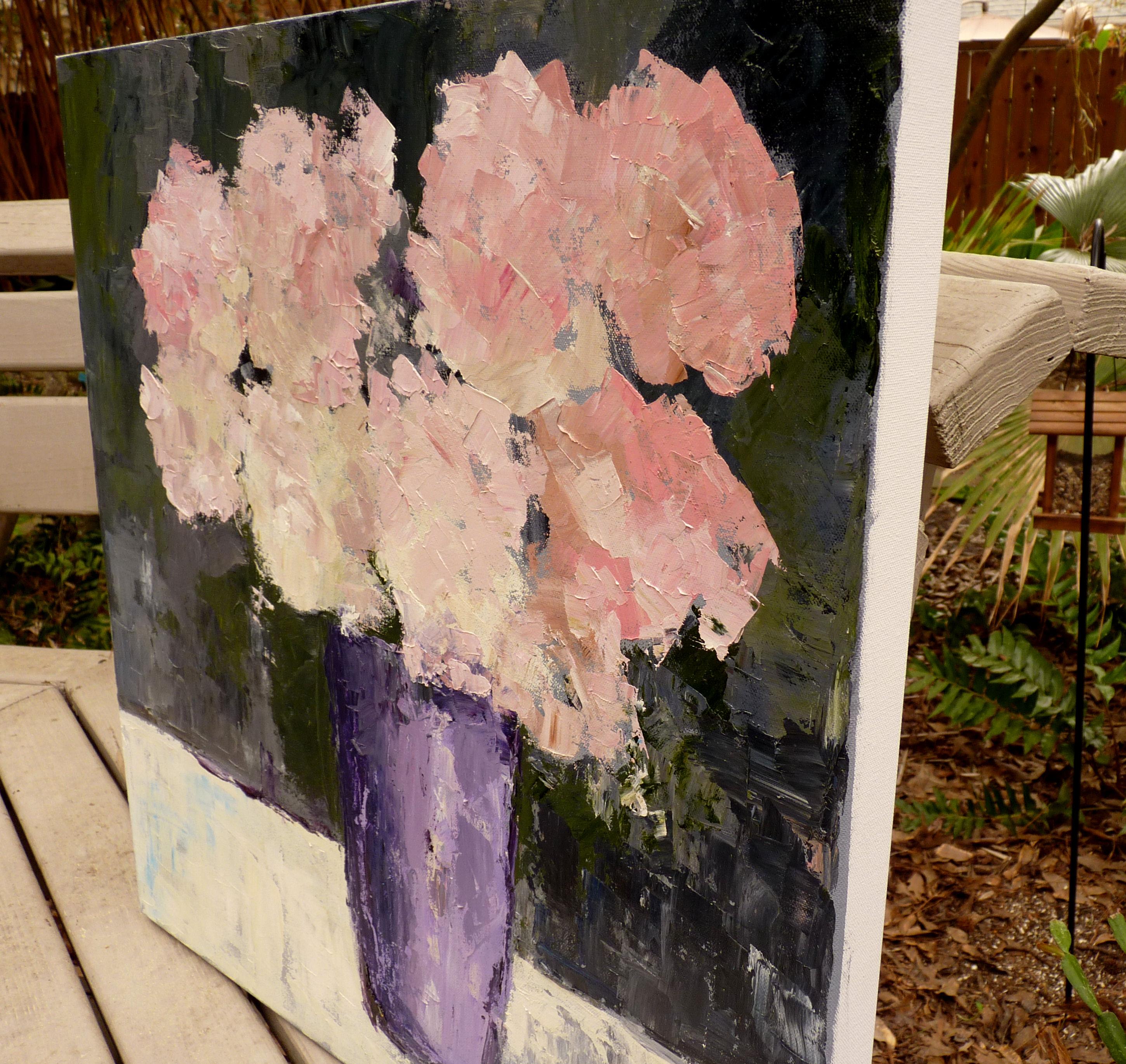 Ascolta dolcemente, Pittura a olio - Art Impressionismo astratto di Judy Mackey