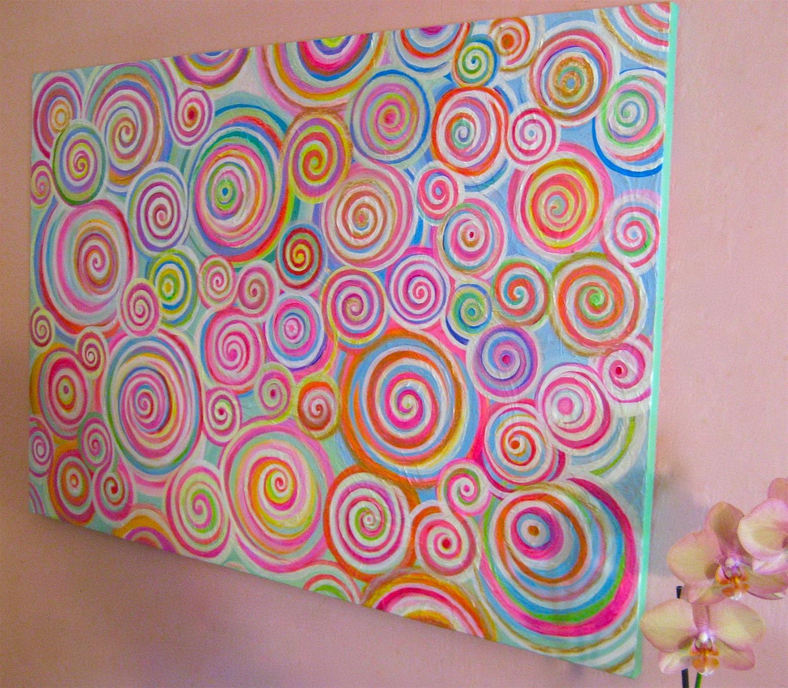 Curly - Painting by Natasha Tayles