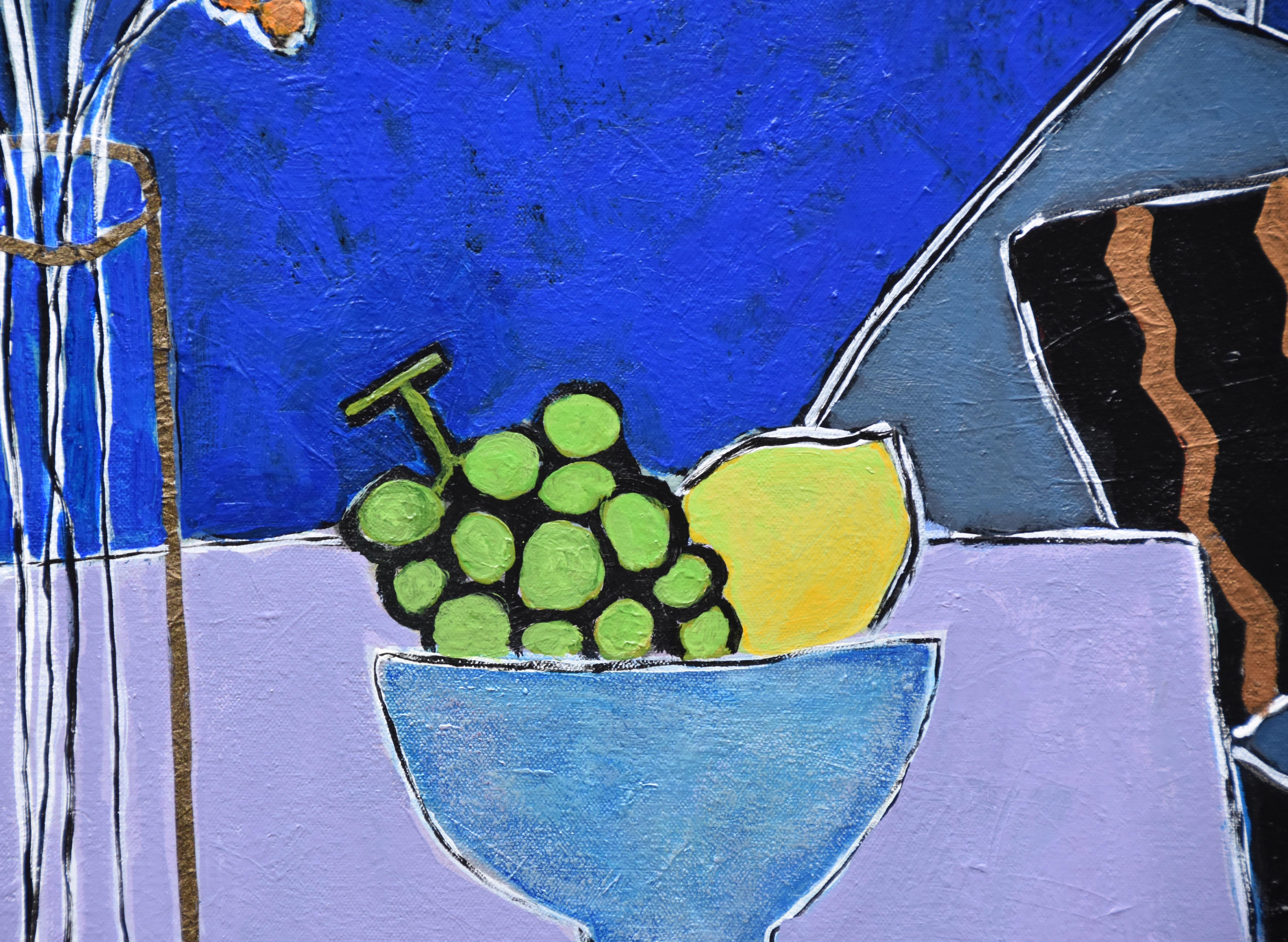 Still Life in Blue Room 1