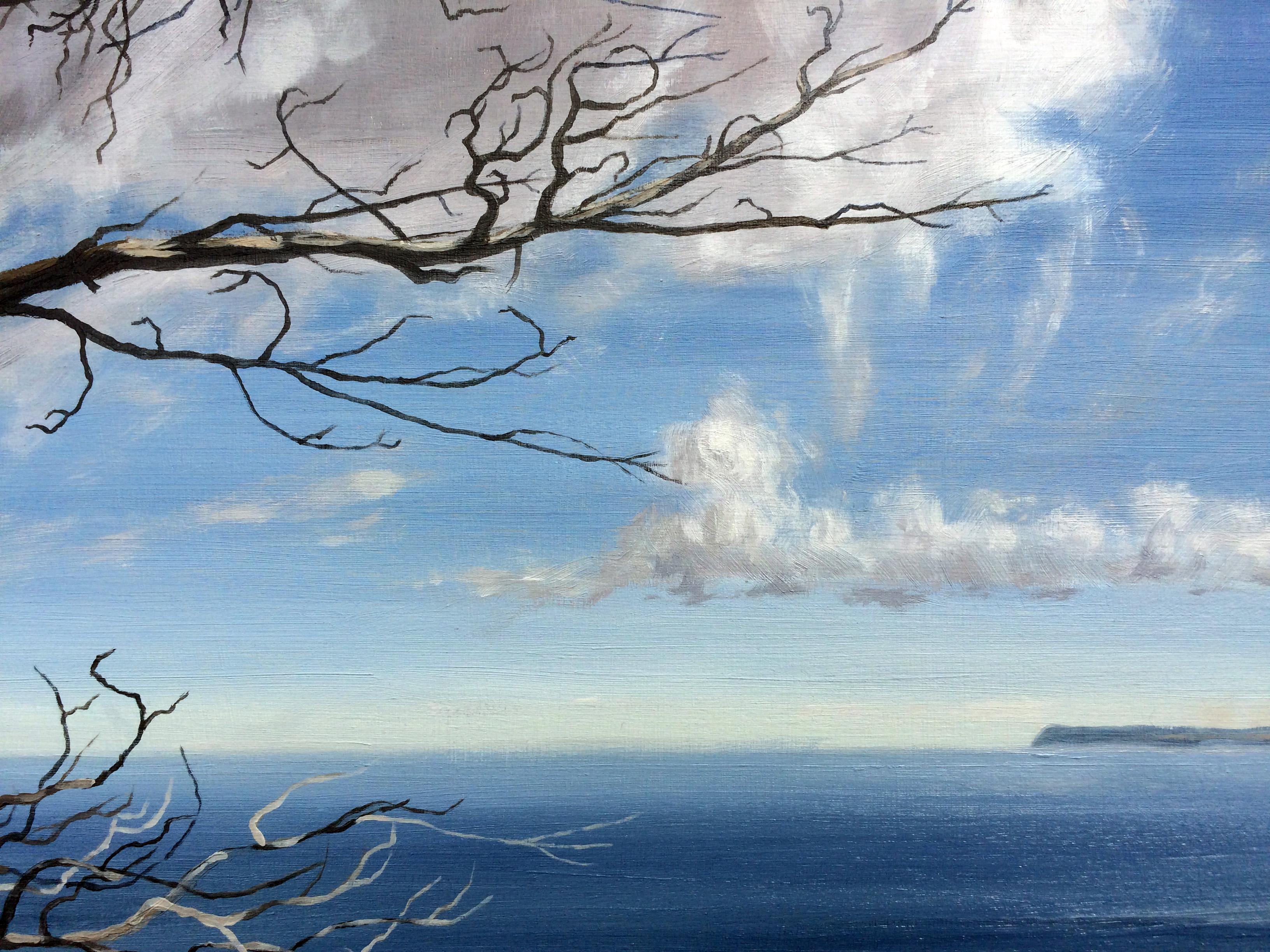 Resti scheletrici - Landscape Painting Grigio di Jay Jensen