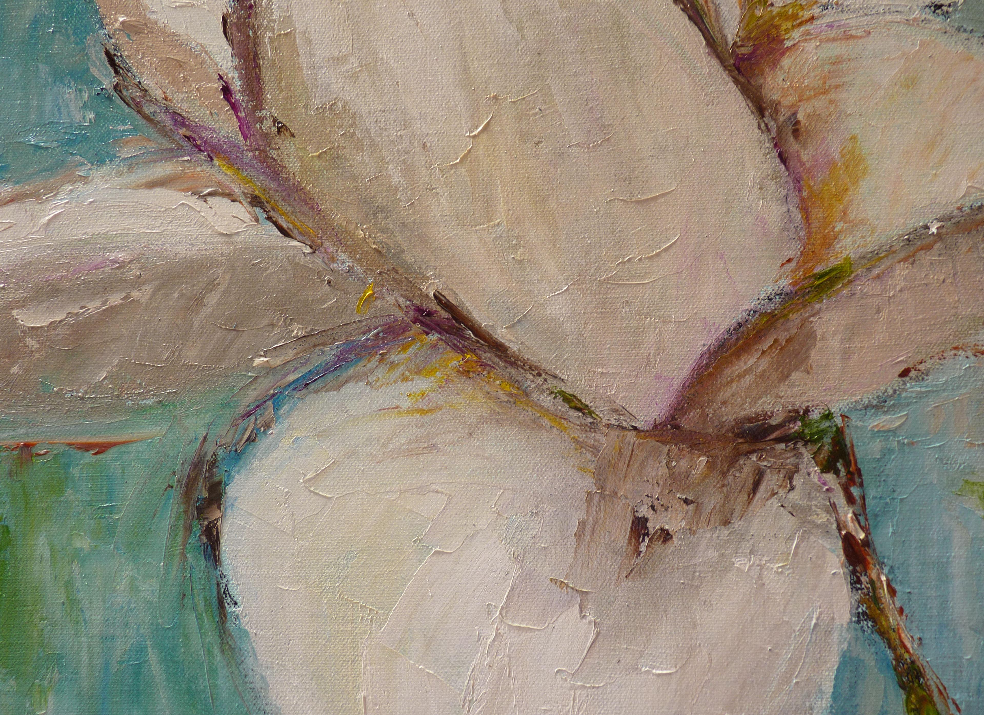 Patience 3 - Contemporary Painting by Judy Mackey