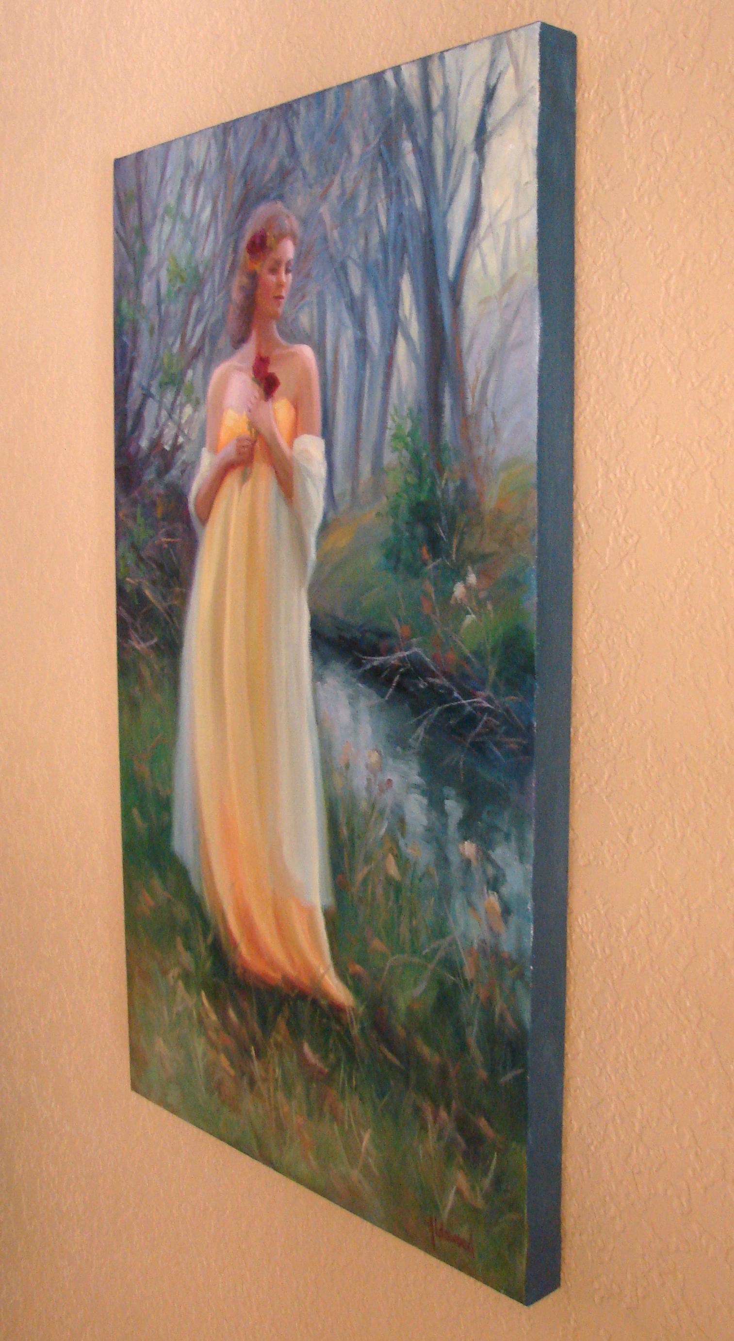 Fairy Tale Romance - Painting by Sherri Aldawood