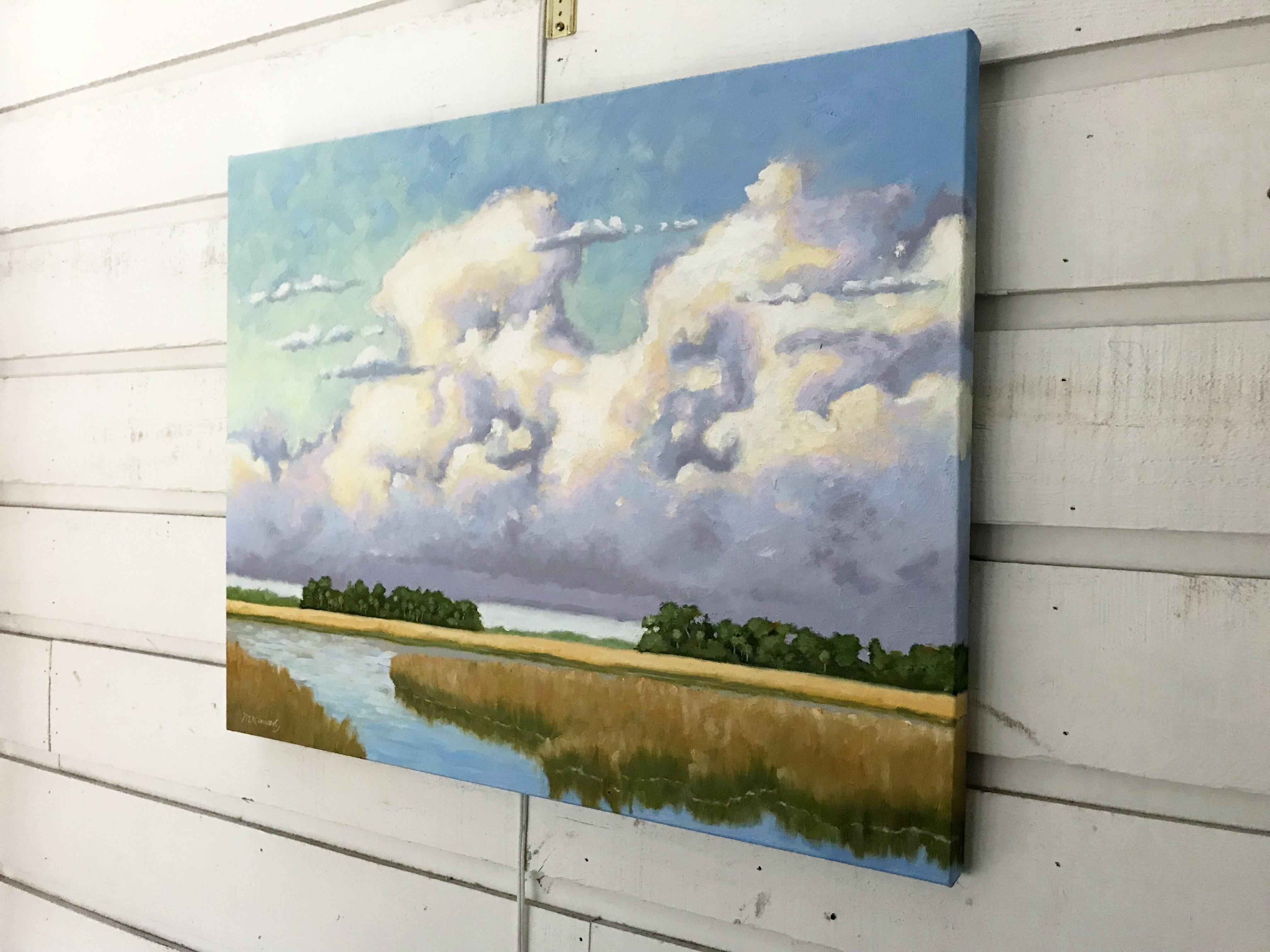 <p>Artist Comments<br>After the first cool autumn days, the marshland grasses start to change color from green to gold. Days are still warm but the nights get cooler and the clear autumn sky creates a kaleidoscope of colors in the