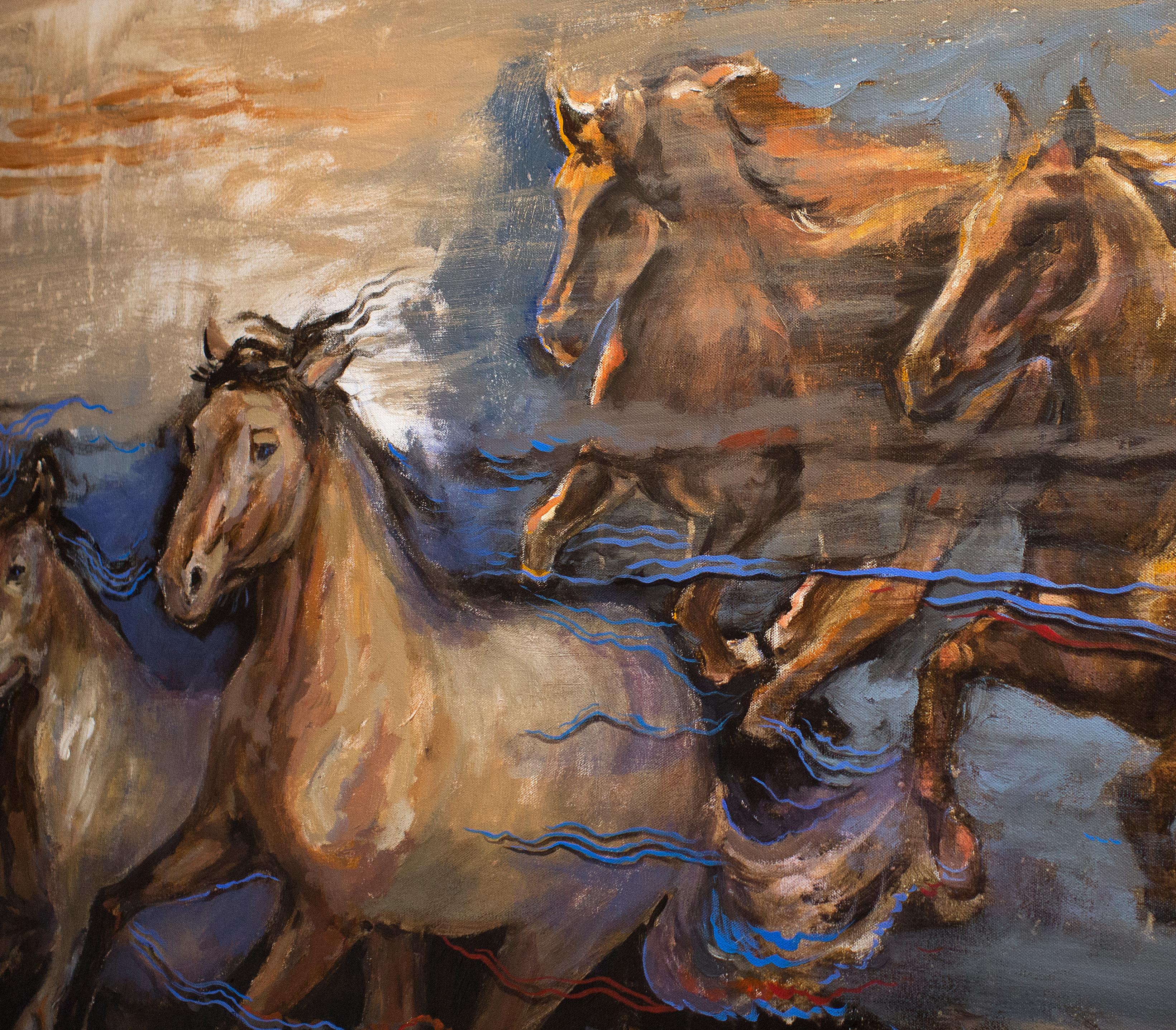 Horse Painting, Horses in My Dream 03 1