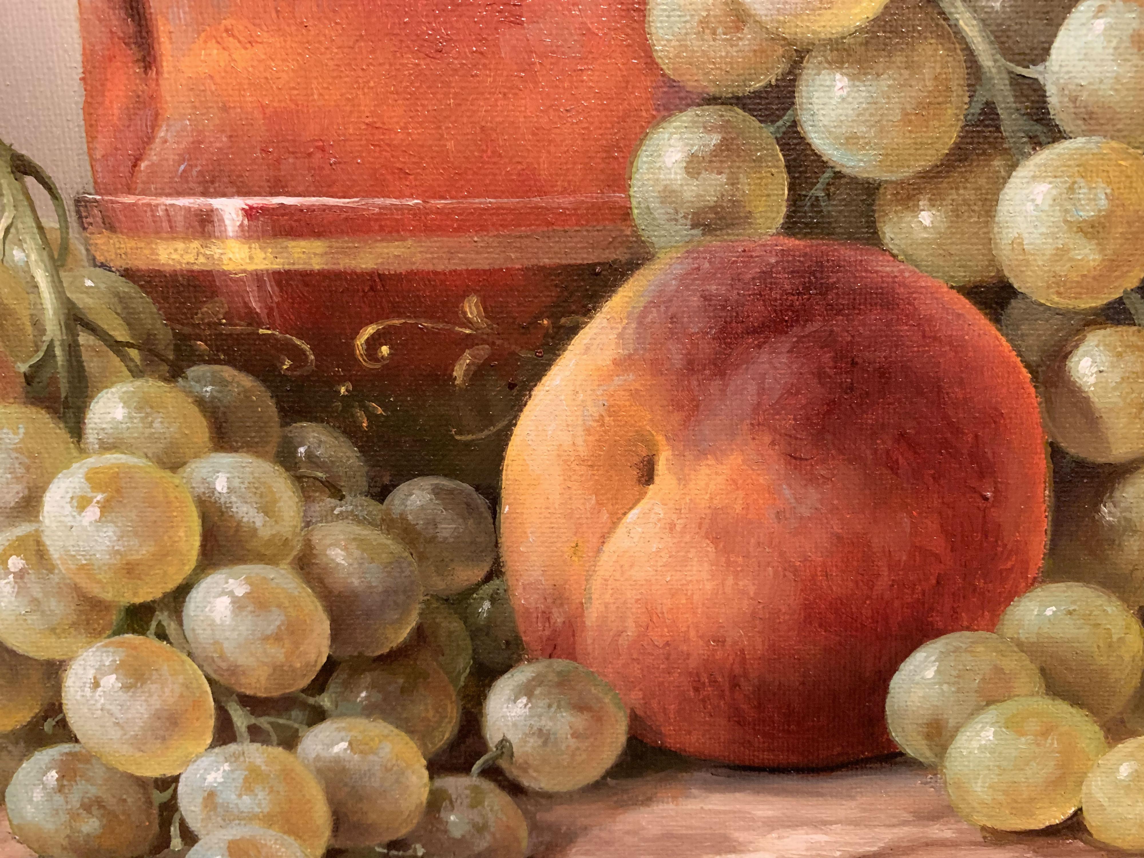 Peaches - American Realist Art by Nikolay Rizhankov