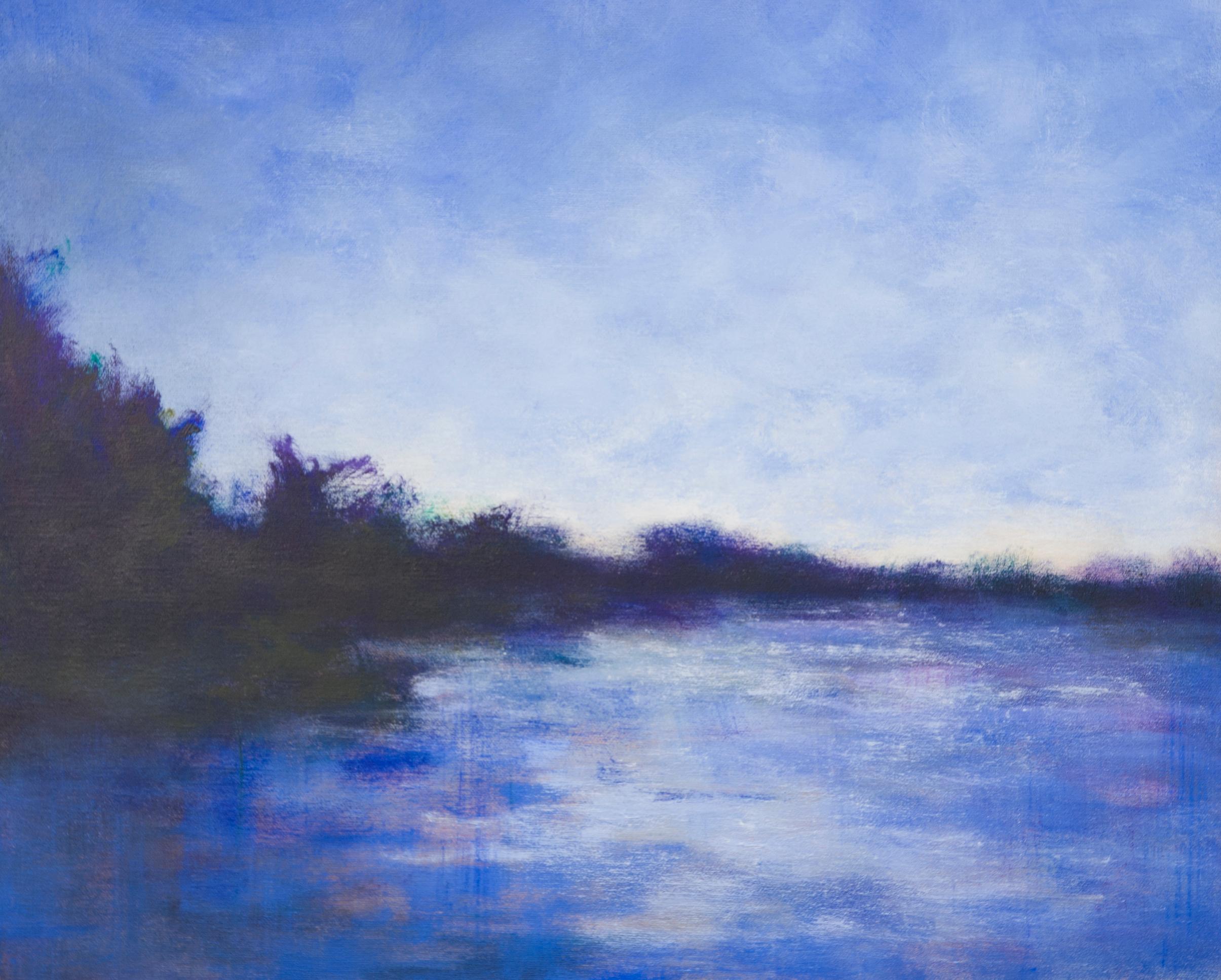 <p>Artist Comments<br>The deep blue light of evening is often described as peaceful and tranquil. Within each painting I hope to create a sense of stillness and serenity.</p><p>About the Artist<br>Victoria Veedell loves capturing the essence of