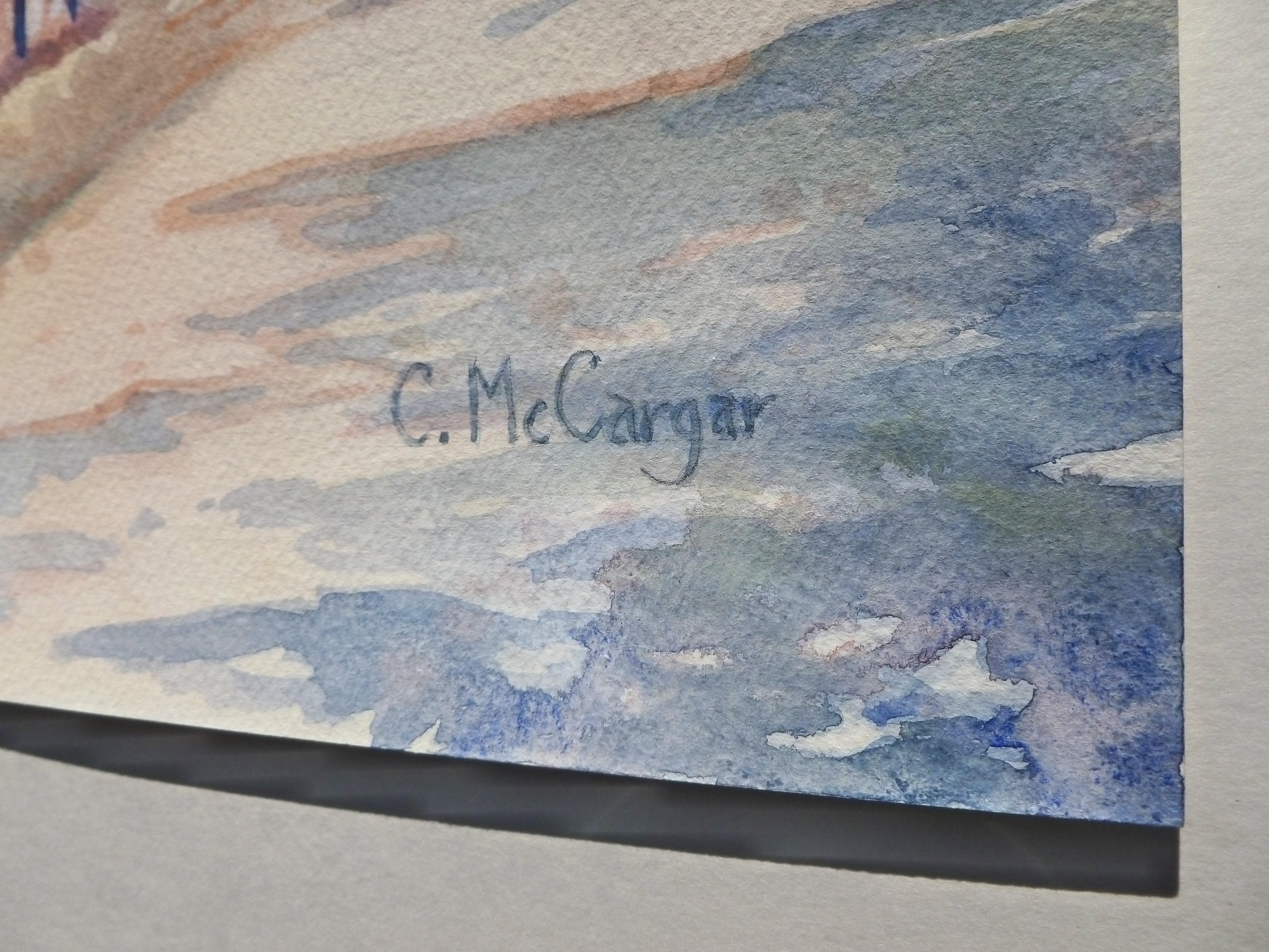 Región vinícola de California - Art Impresionista abstracto de Catherine McCargar