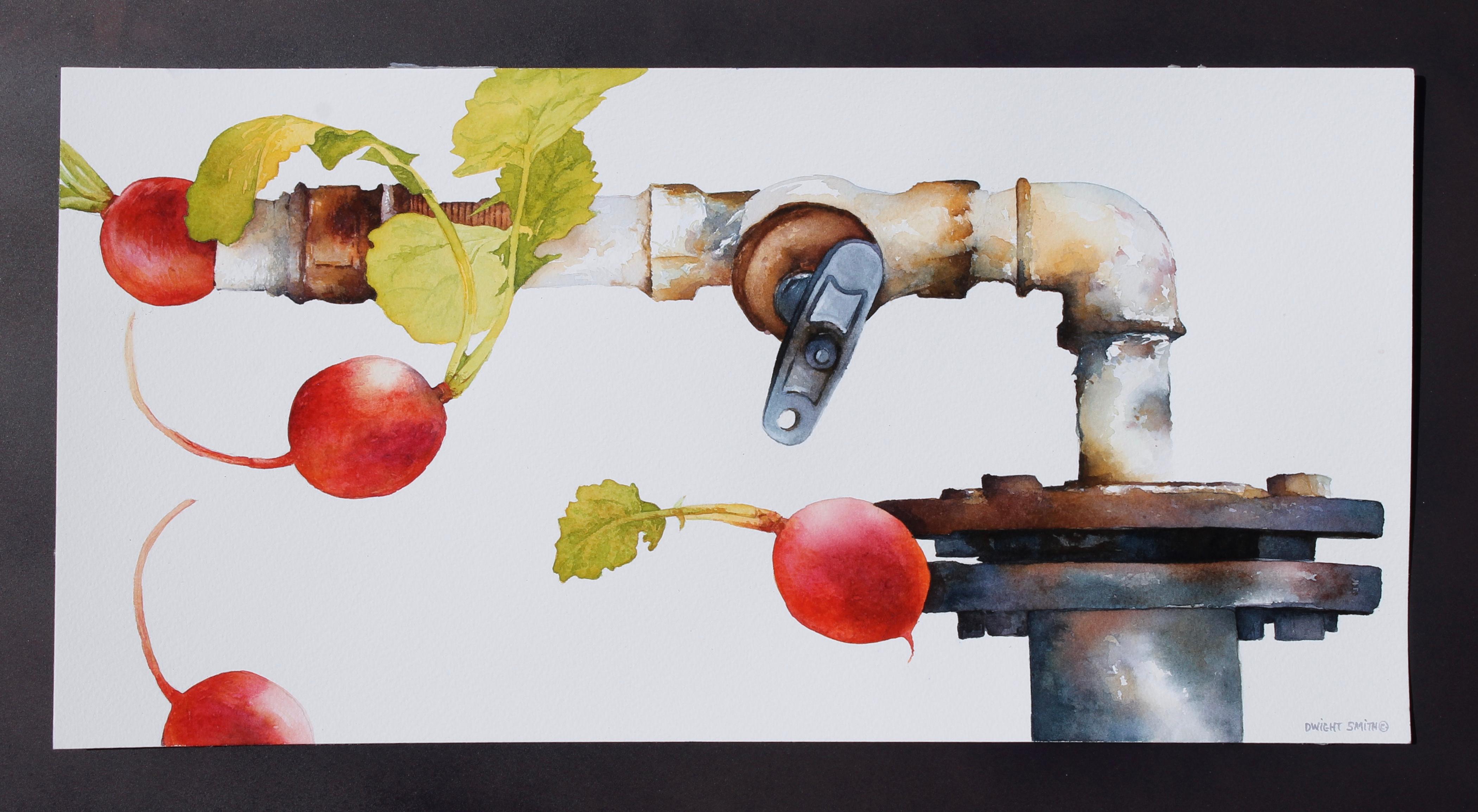 <p>Artist Comments<br />Dwight Smith's realist watercolors revolve around uncommon relationships and the balancing of opposites. He pairs subjects that typically don't appear together to tell humorous, and often personal, stories. Dwight says of