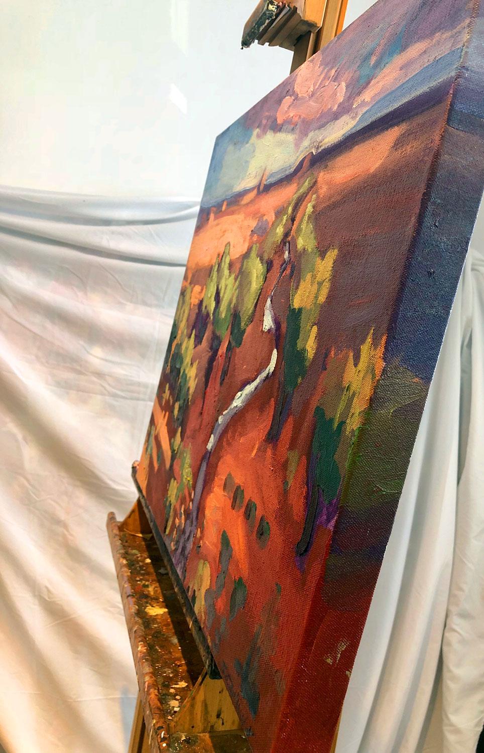 Canyonlands June - Abstract Impressionist Art by Tara Zalewsky-Nease