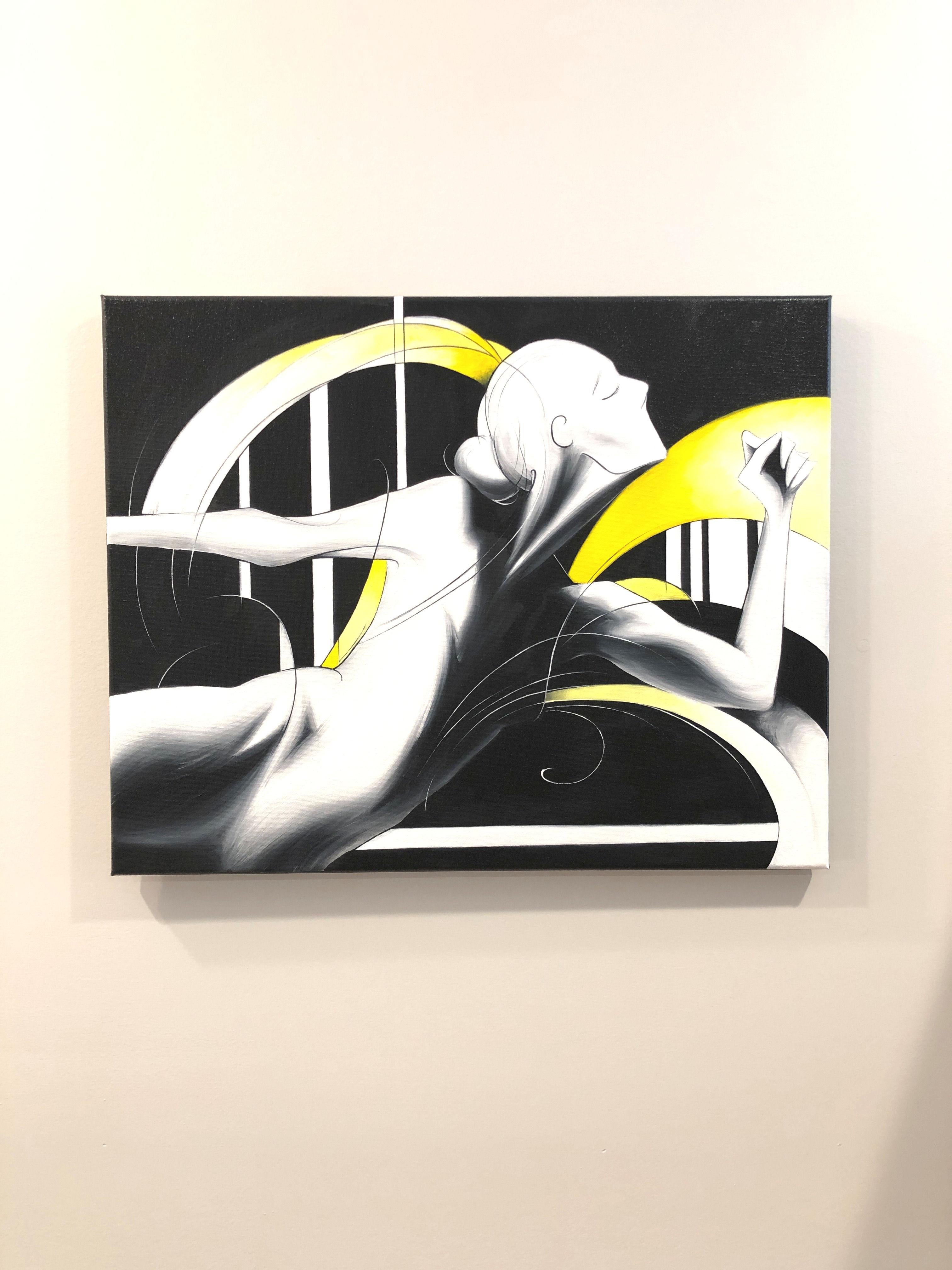 Flash Forward - Painting Contemporaneo di Sumner Crenshaw