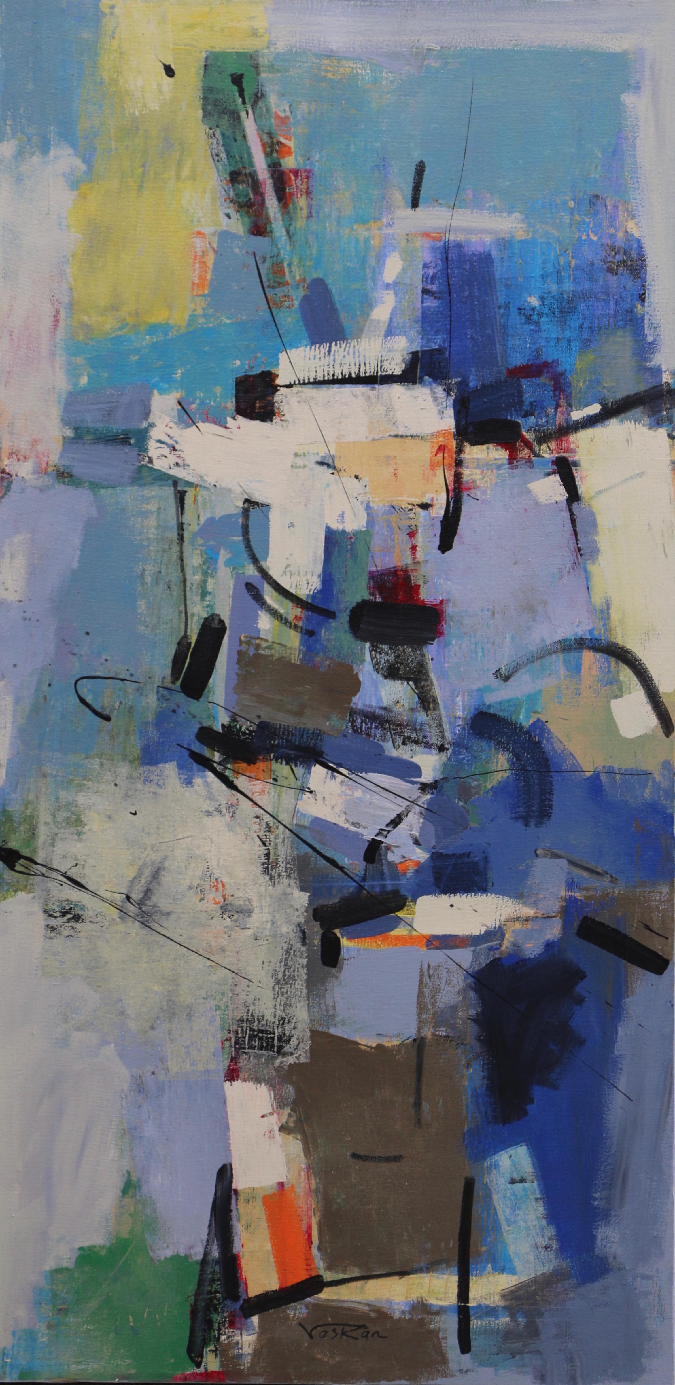 Esplosione - Painting Astratto di Voskan Galstian