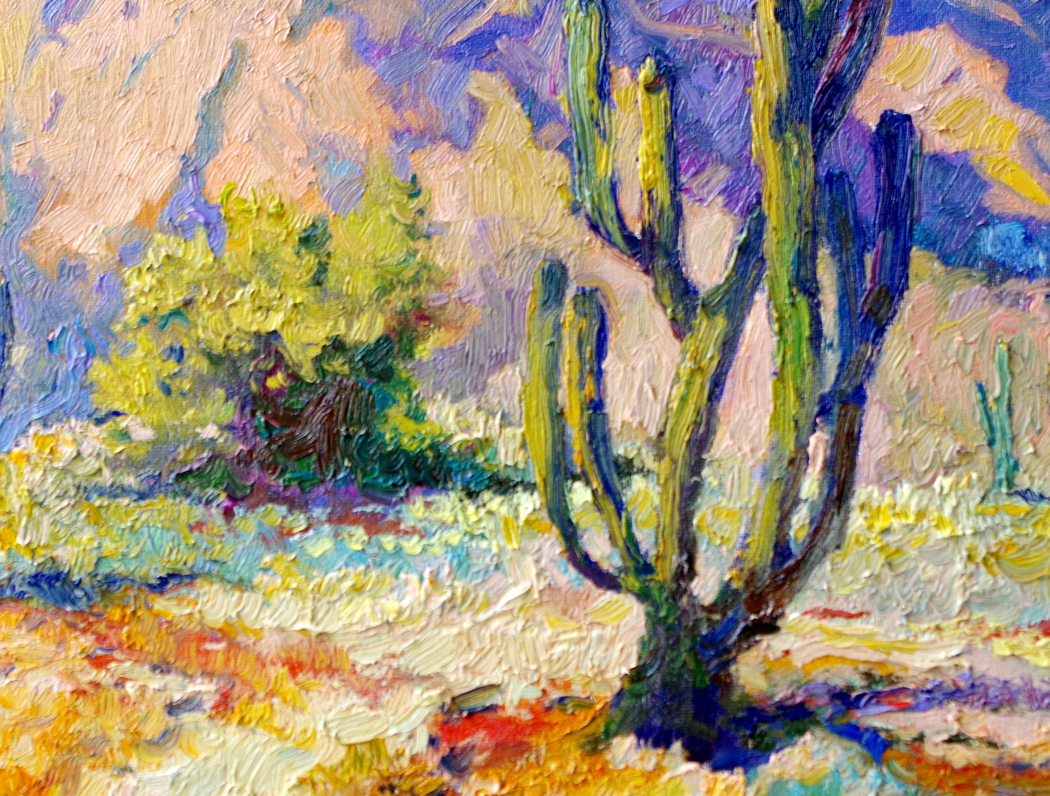 <p>Artist Comments<br>This painting represents the beautiful colors of the southwestern desert, says Suren Nersisyan. I painted the work with thick texture to make it dynamic and full of life.</p><p>About the Artist<br>Suren is an impressionist