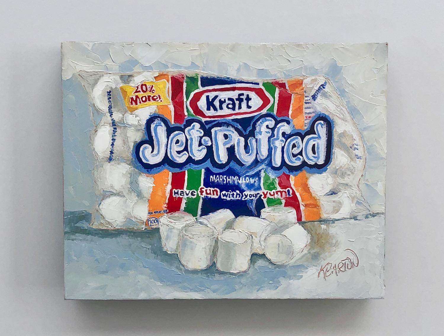 Jet-Puffed - Pop Art Painting by Karen Barton