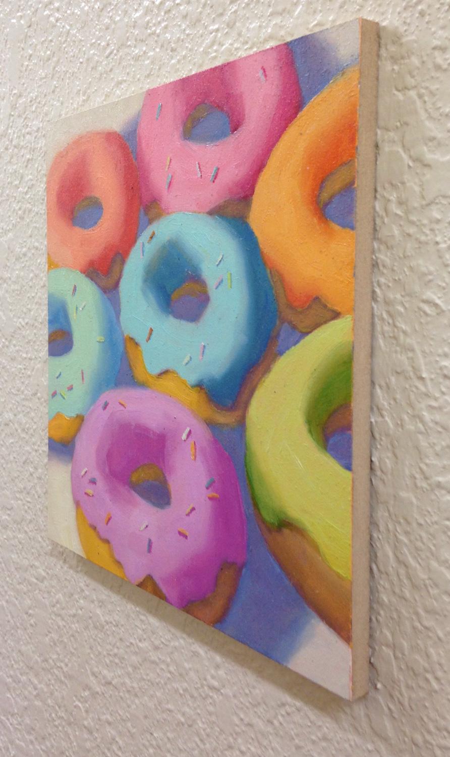painting donuts