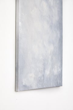 En la quietud, pintura al óleo abstracta