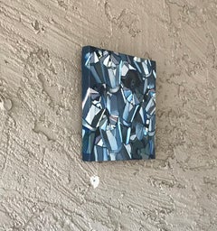 Chaos Coffee, Abstract Oil Painting