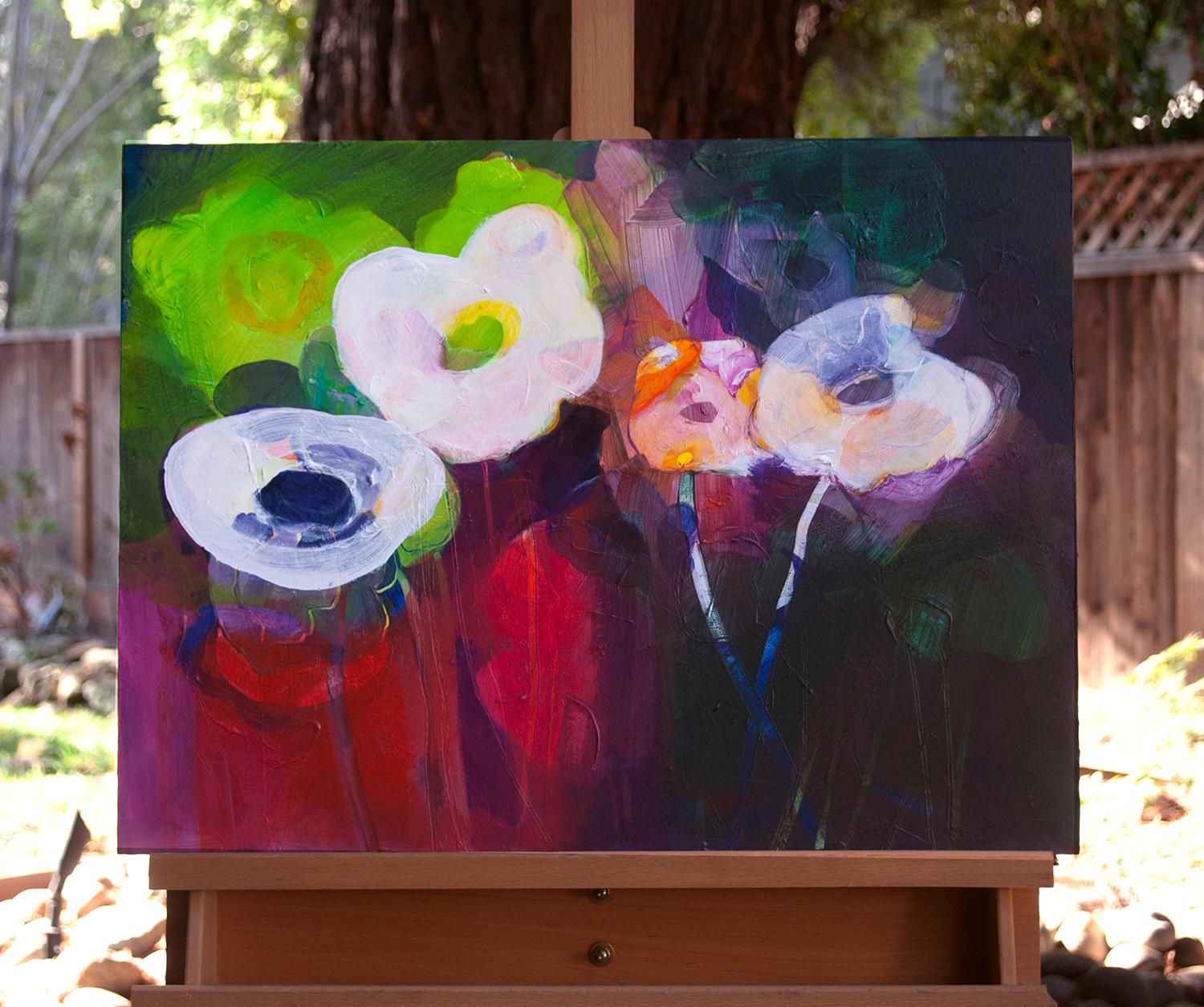 Speranza, dipinto originale - Painting Contemporaneo di Ruth-Anne Siegel