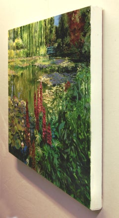 Giverny Reflections, Oil Painting