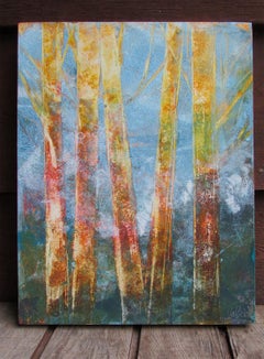 Bare Trees 2, Oil Painting