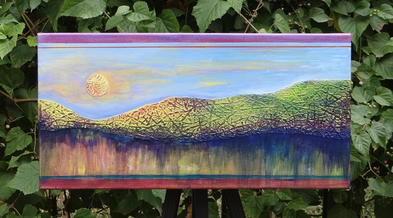 moonscape painting
