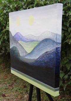 Moons over Mountains, Original Painting