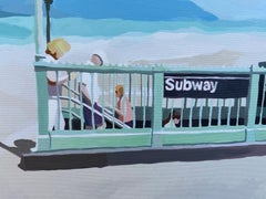 Beach St. Station, Original Painting