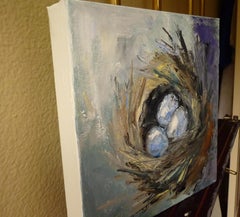 Nest, Oil Painting