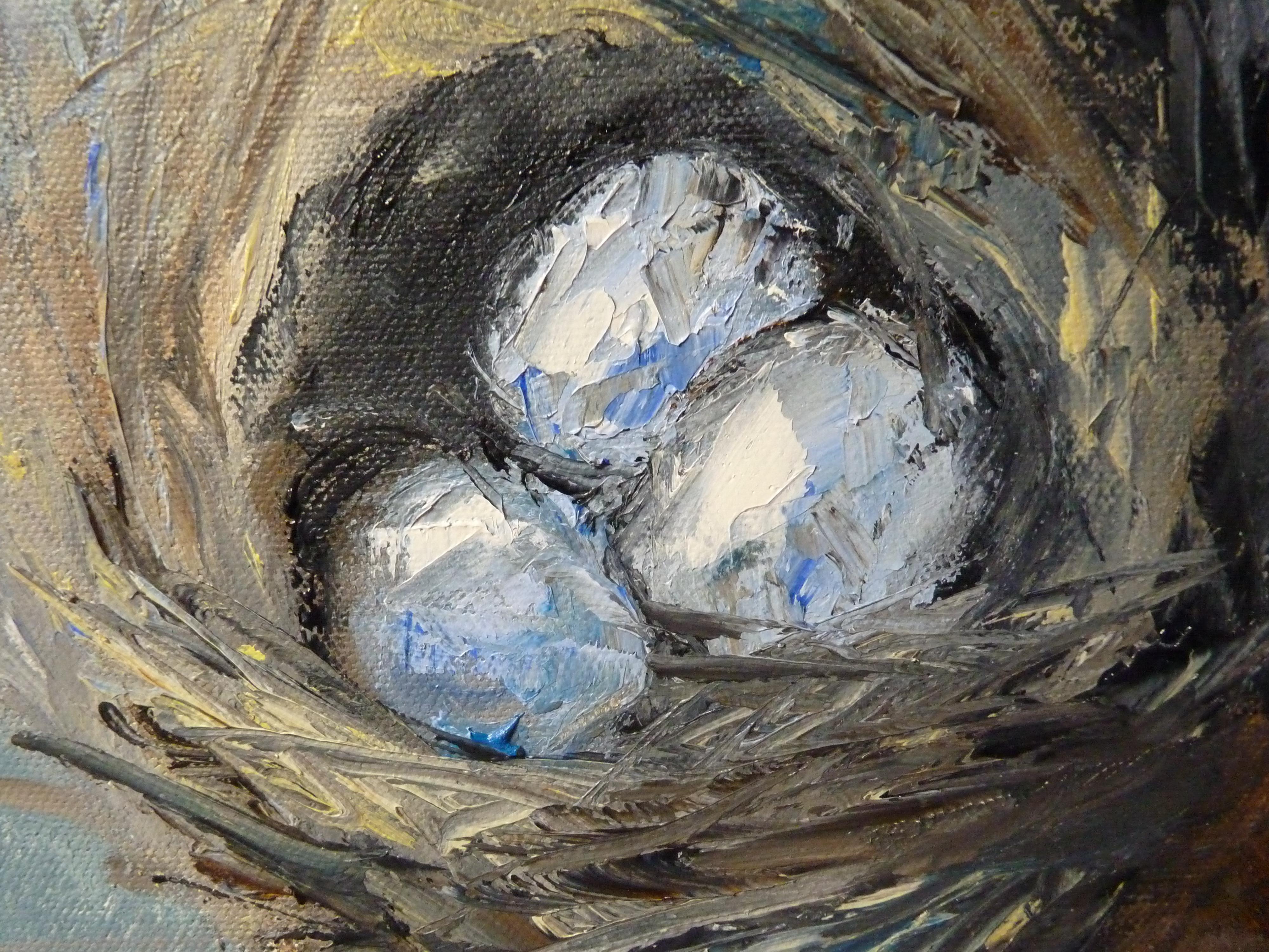 Nest, Oil Painting 1