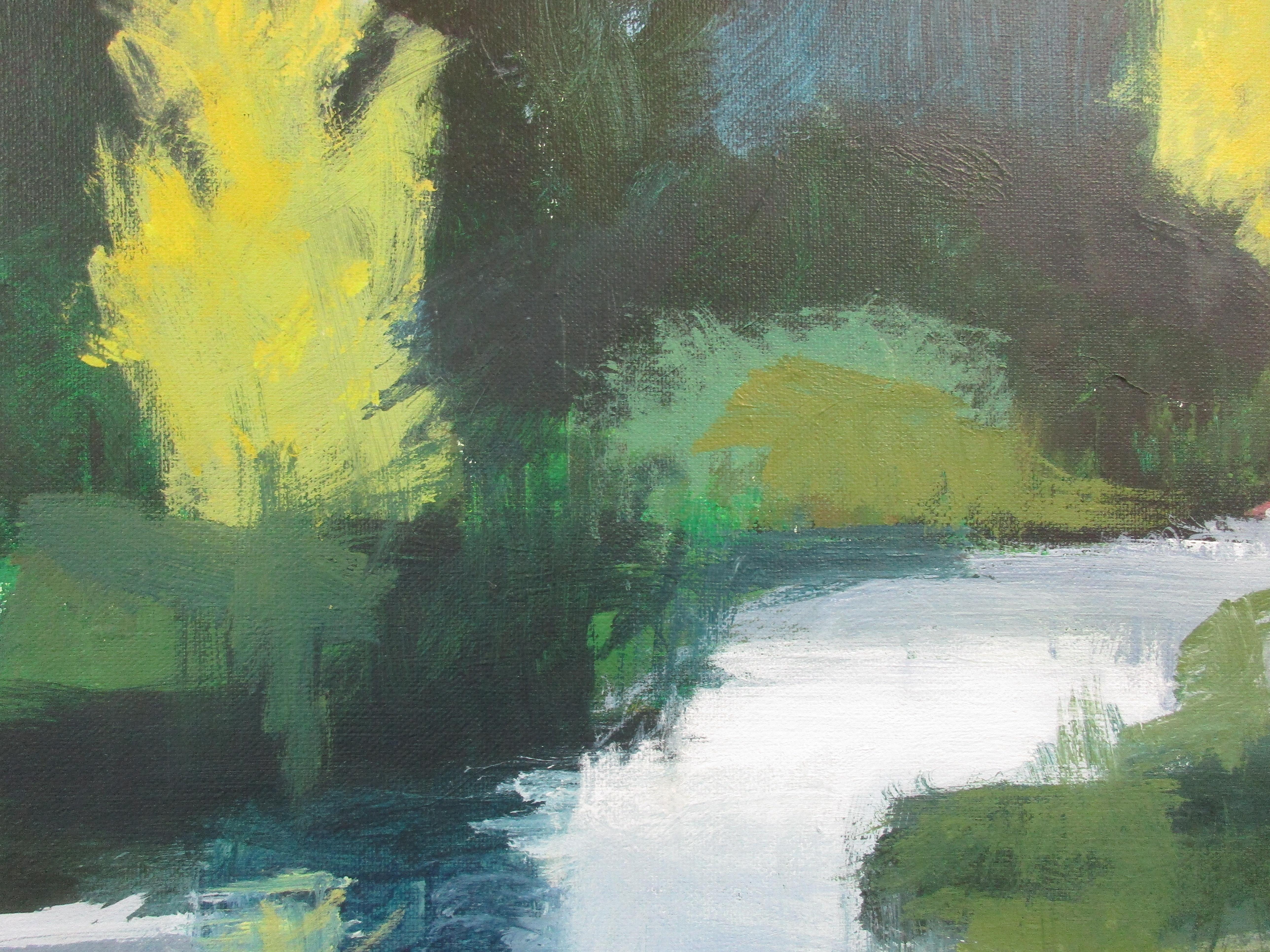 Bend in the River, Original Painting For Sale 1