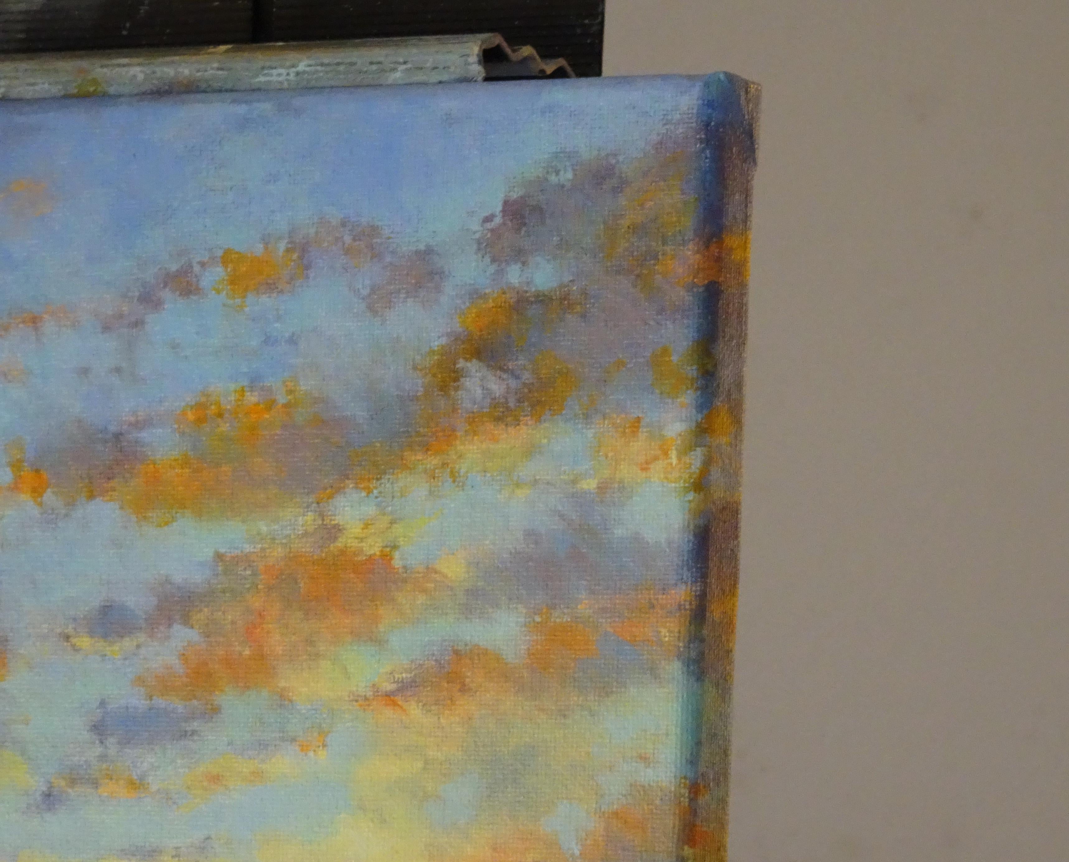 Tramonto alla Forchetta, Pittura a olio - Art Impressionismo astratto di Gail Greene