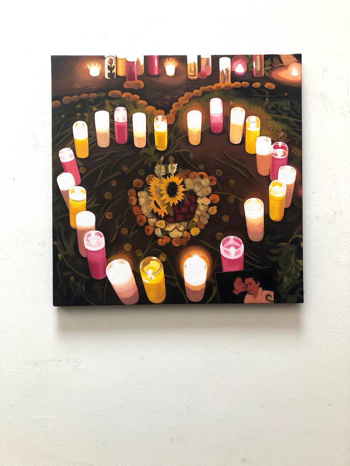 paintings with candles
