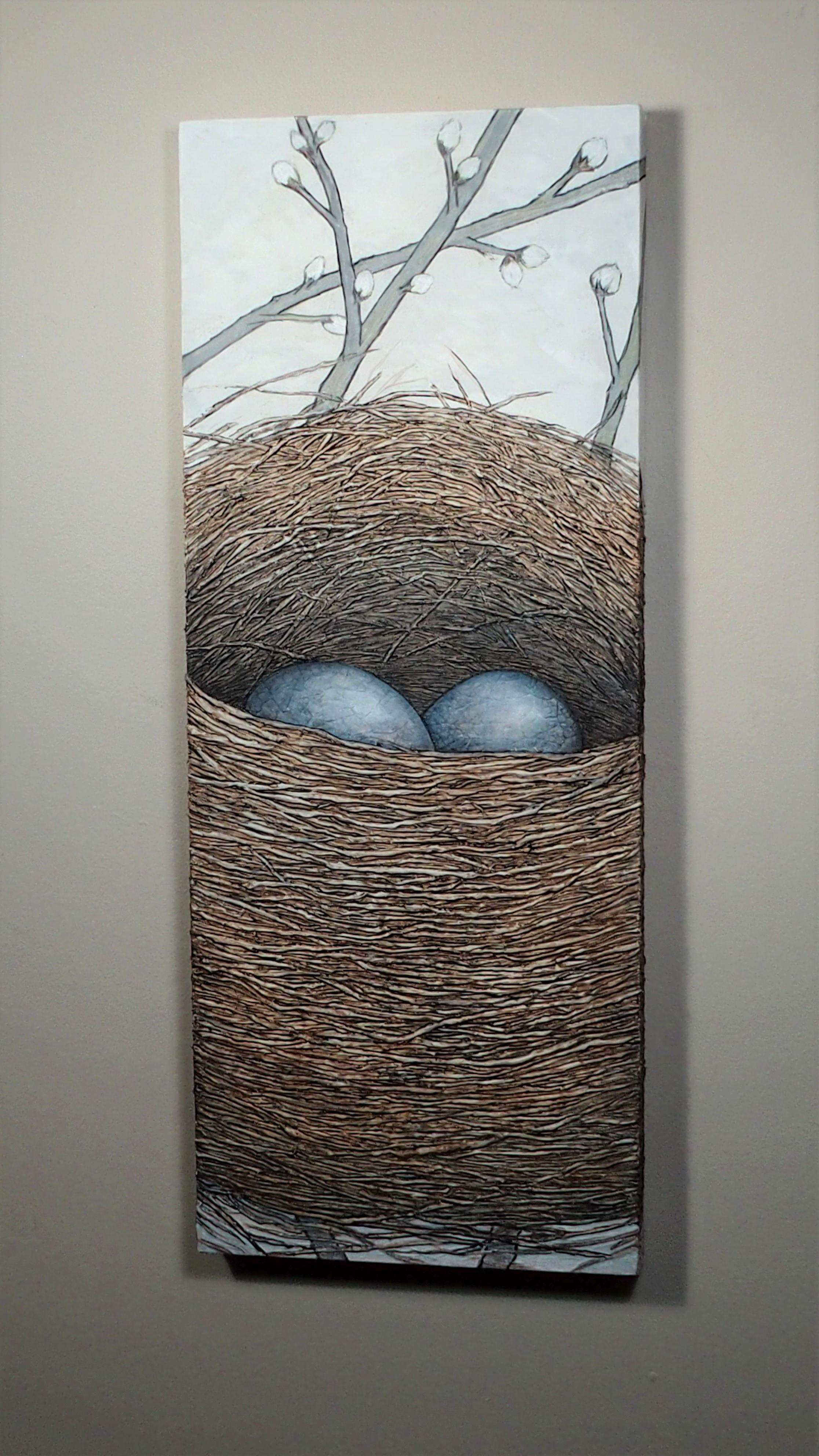 Full of Things that Have Never Been, Original Painting - Contemporary Mixed Media Art by Jennifer Ross